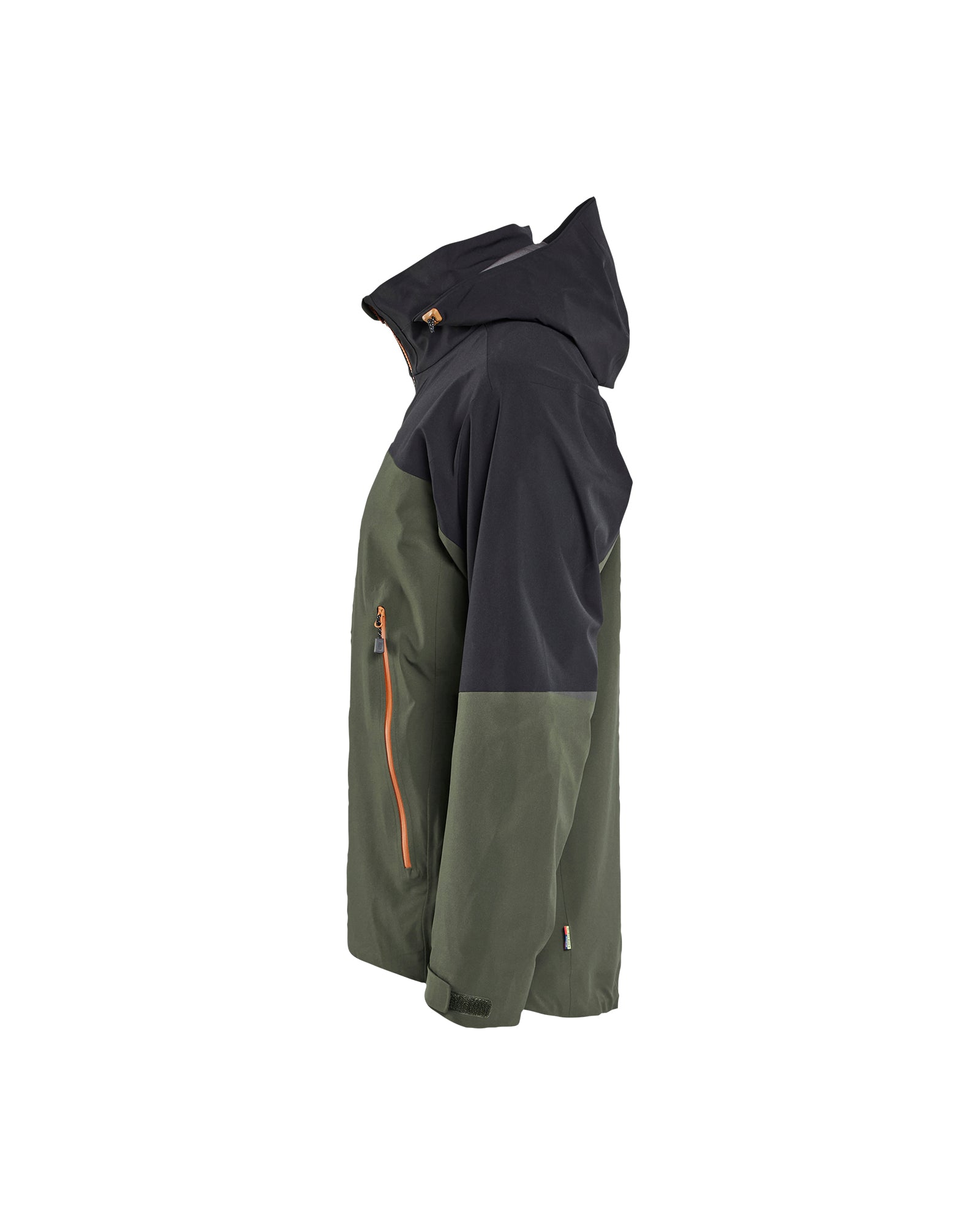 blaklader-cascade-veste-coque-3-couches-vert-rouille image 4