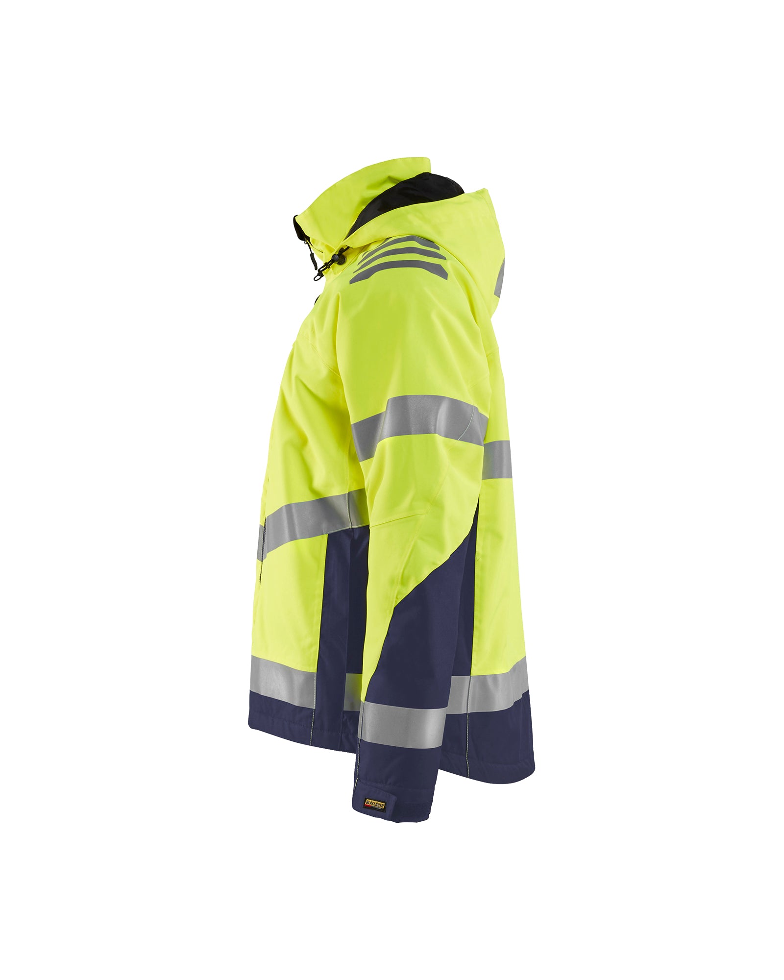 blaklader-hi-vis-air-mesh-veste-haute-visibilit-jaune-marine-hiver image 5