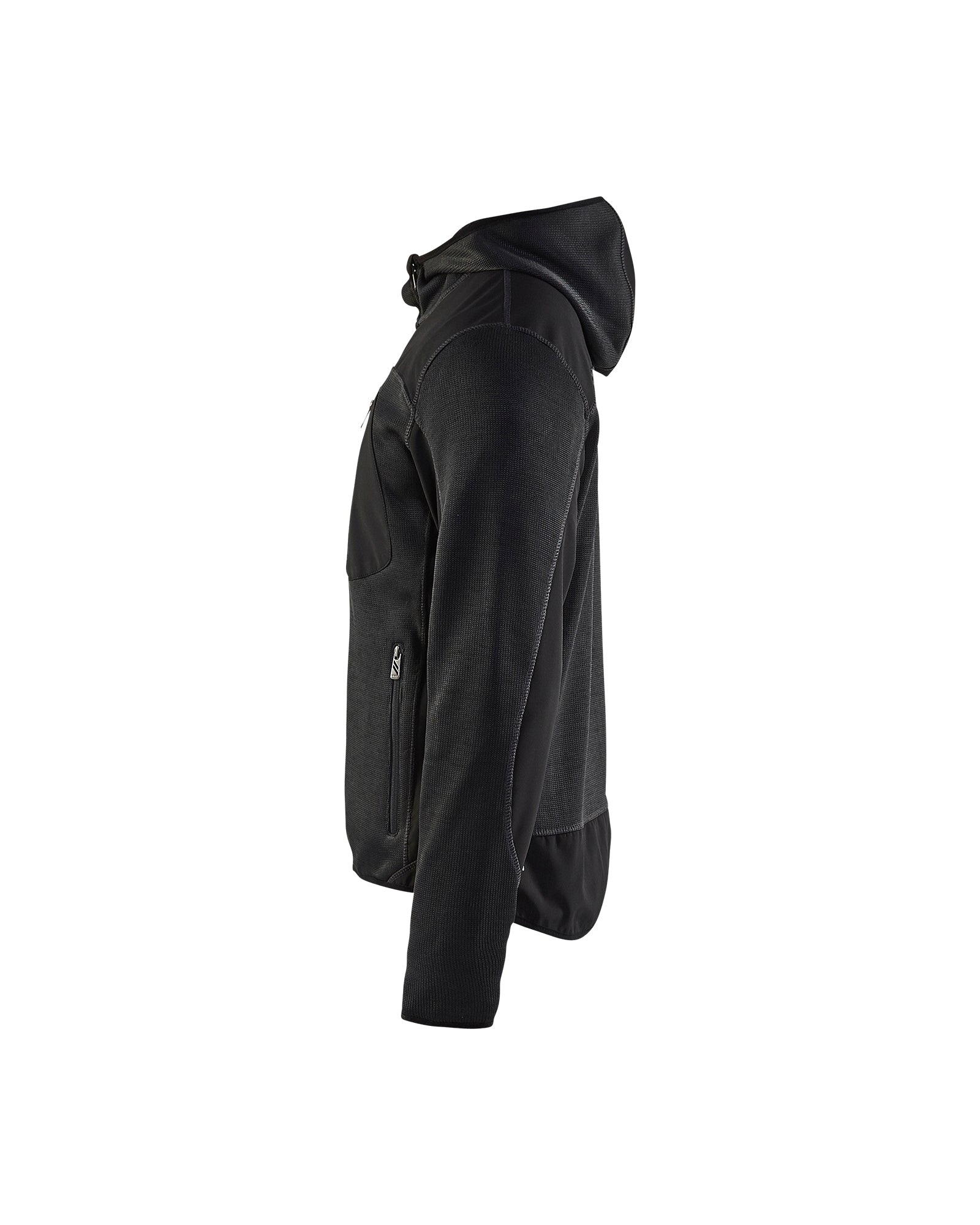 blaklader-knitted-veste-travail-homme-gris-fonc-noir image 4