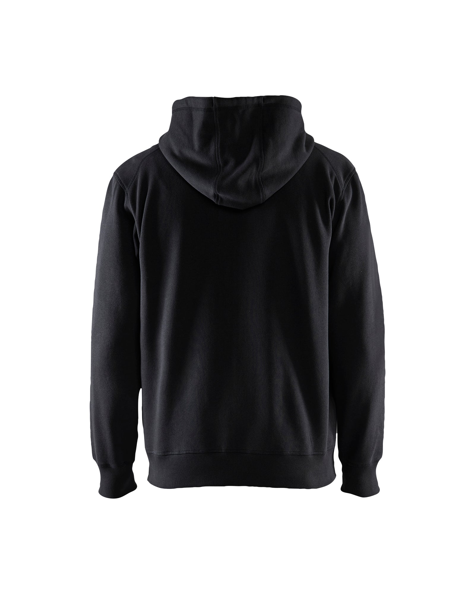 blaklader-blanks-sweat-zipp-capuche-noir-coton image 2