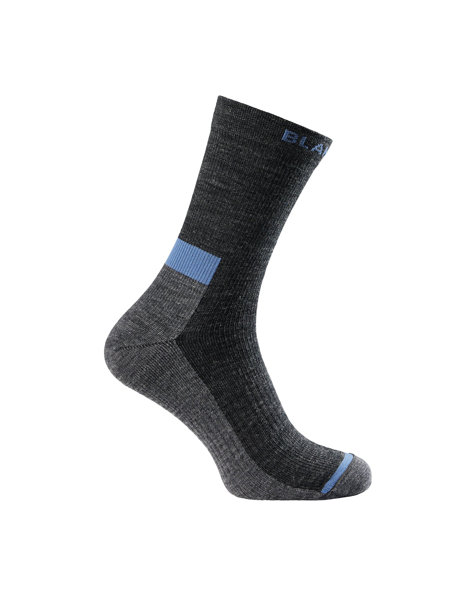 blaklader-thin-wool-chaussettes-travail-noir-chin-laine-fine image 1