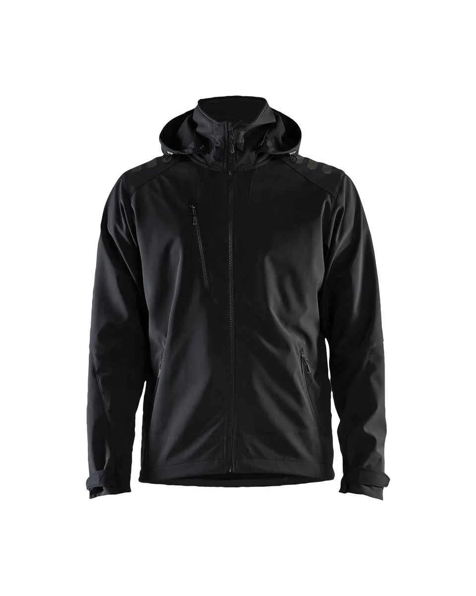 blaklader-olympus-stretch-veste-softshell-noir-noir-imperm-able image 1
