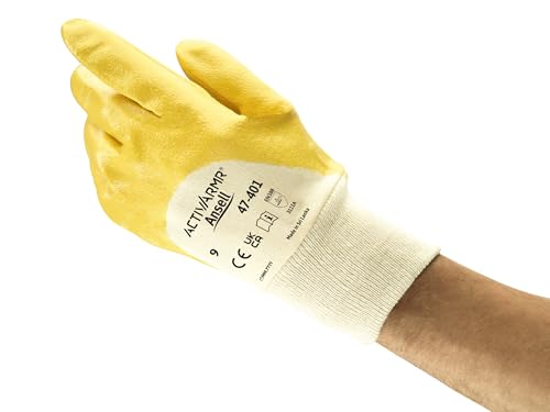 ansell-activarmr-47-401-gants-jaune-taille-6-xs-lot-12-paires image 2