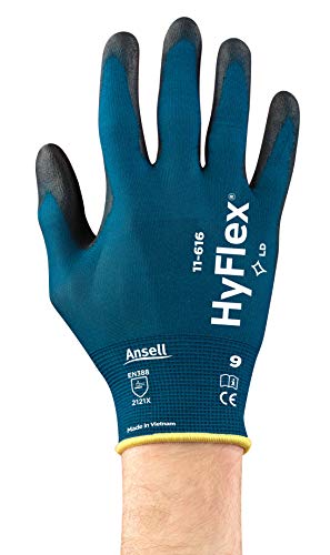 ansell-hyflex-11-616-gants-nylon-bleus-taille-s-lot-12 image 6