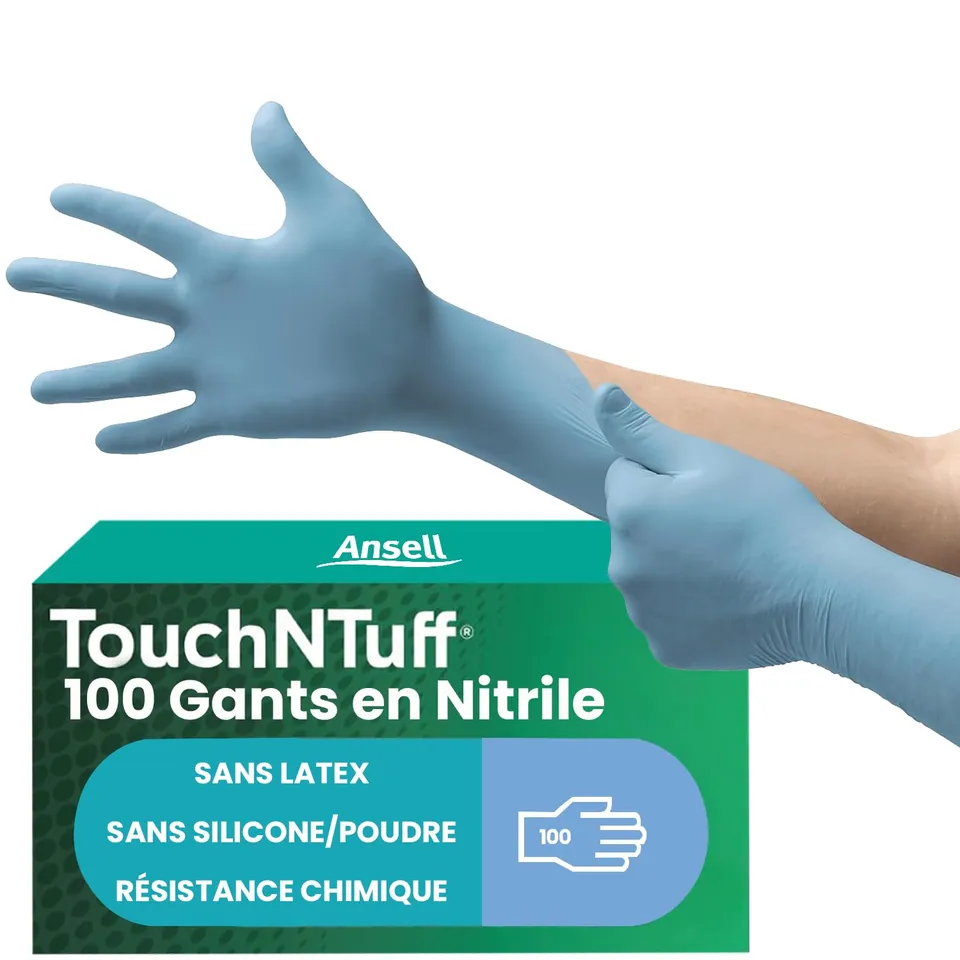 ansell-touchntuff-92-670-gants-nitrile-bleus-s-100-gants image 1