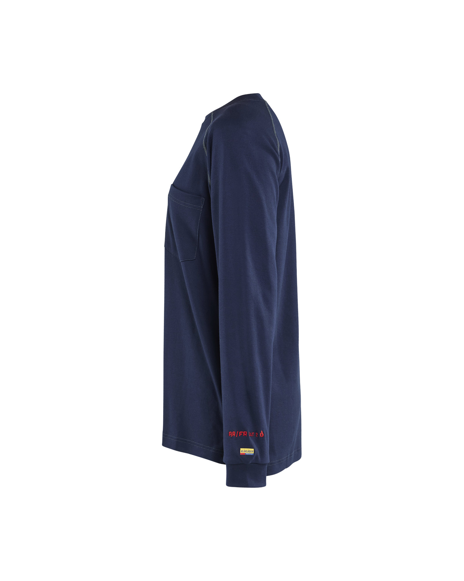 blaklader-shirts-chemise-ignifug-e-femme-bleu-marine-manches-longues image 4