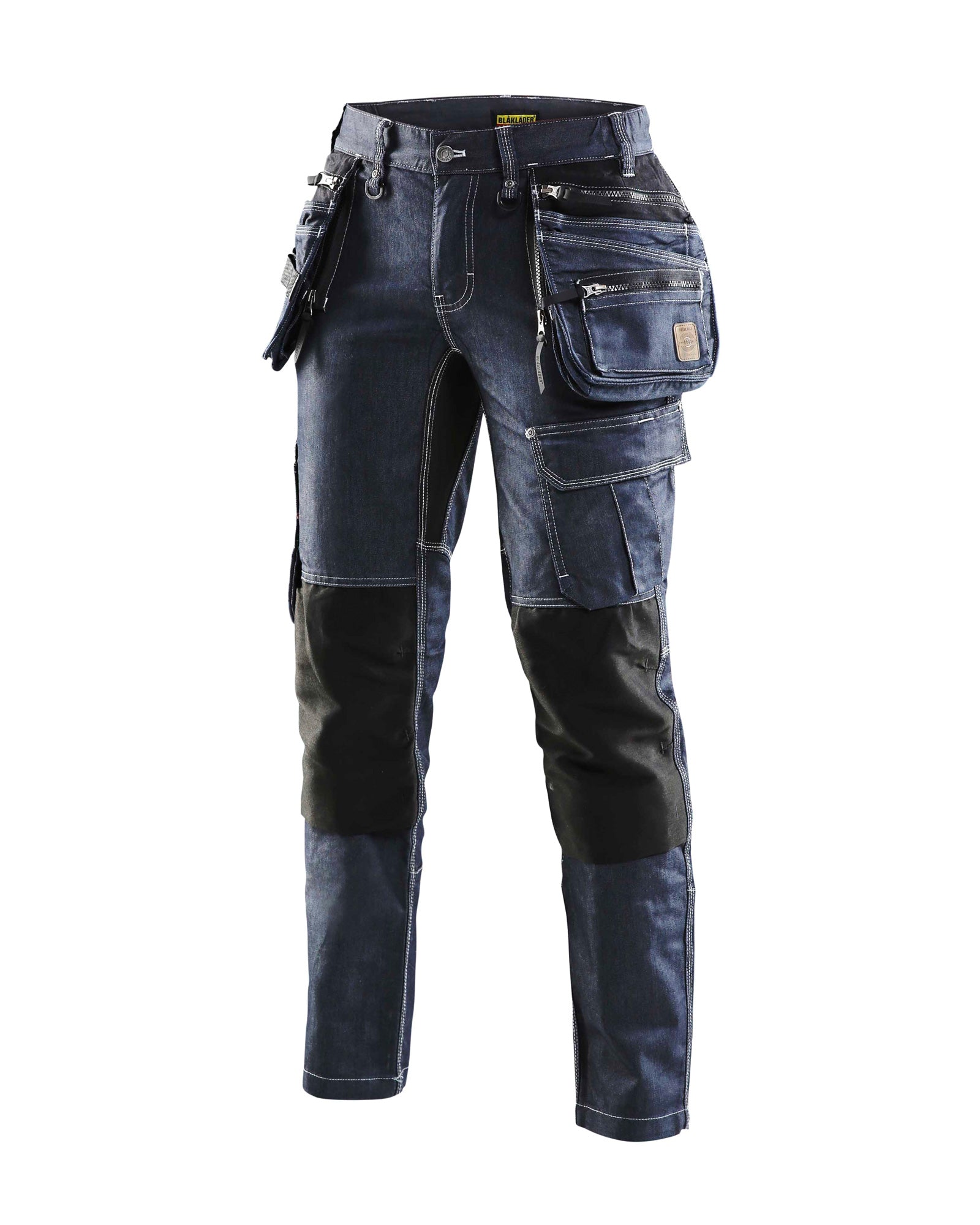 blaklader-surge-max-pantalon-travail-femme-bleu-marine-noir-toile-coton image 2
