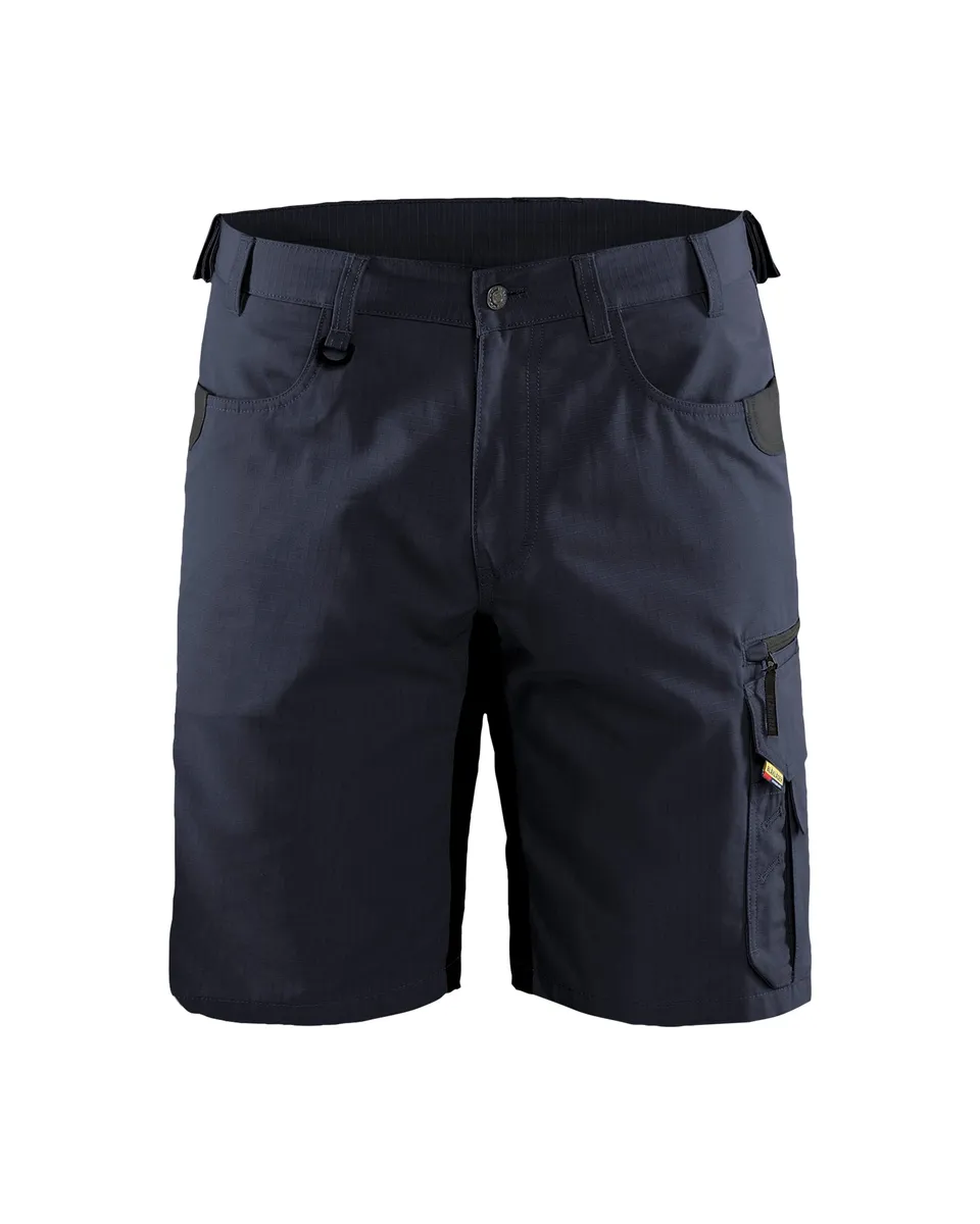 blaklader-ripstop-lite-short-travail-bleu-marine-respirant image 1