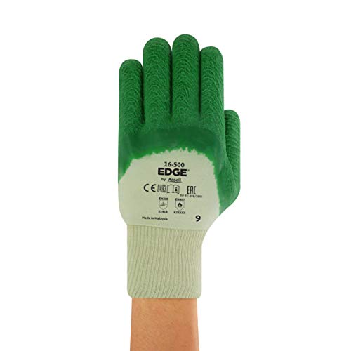 ansell-edge-16-500-gants-de-travail-vert-s-lot-12-adh-rence image 8