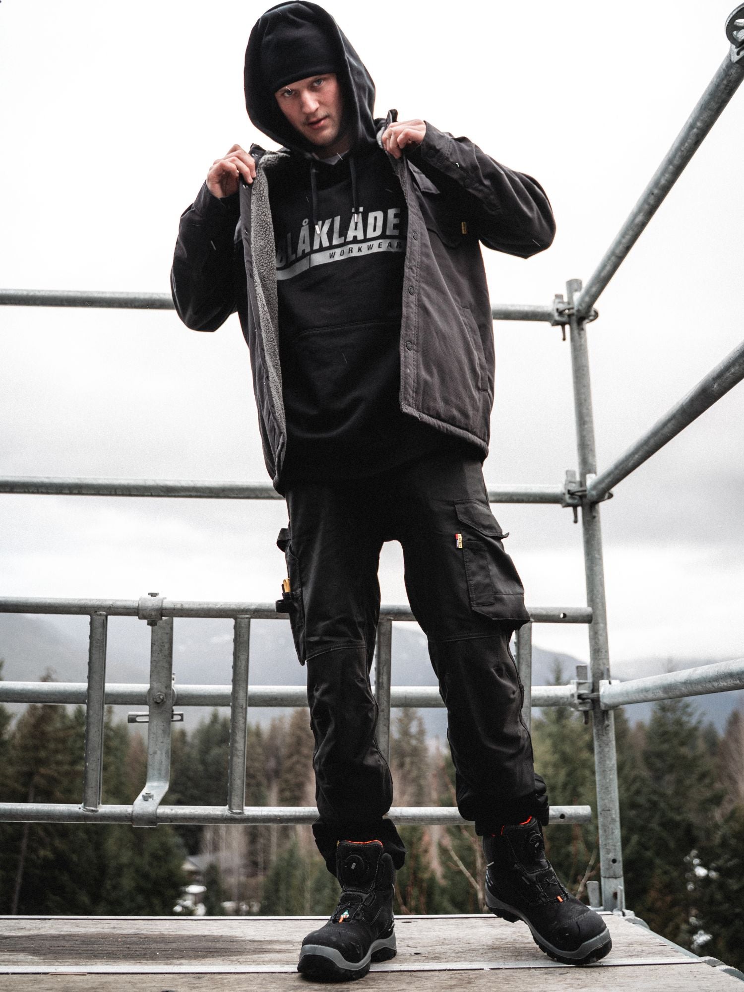 blaklader-caldera-pro-pantalon-travail-noir-stretch image 3