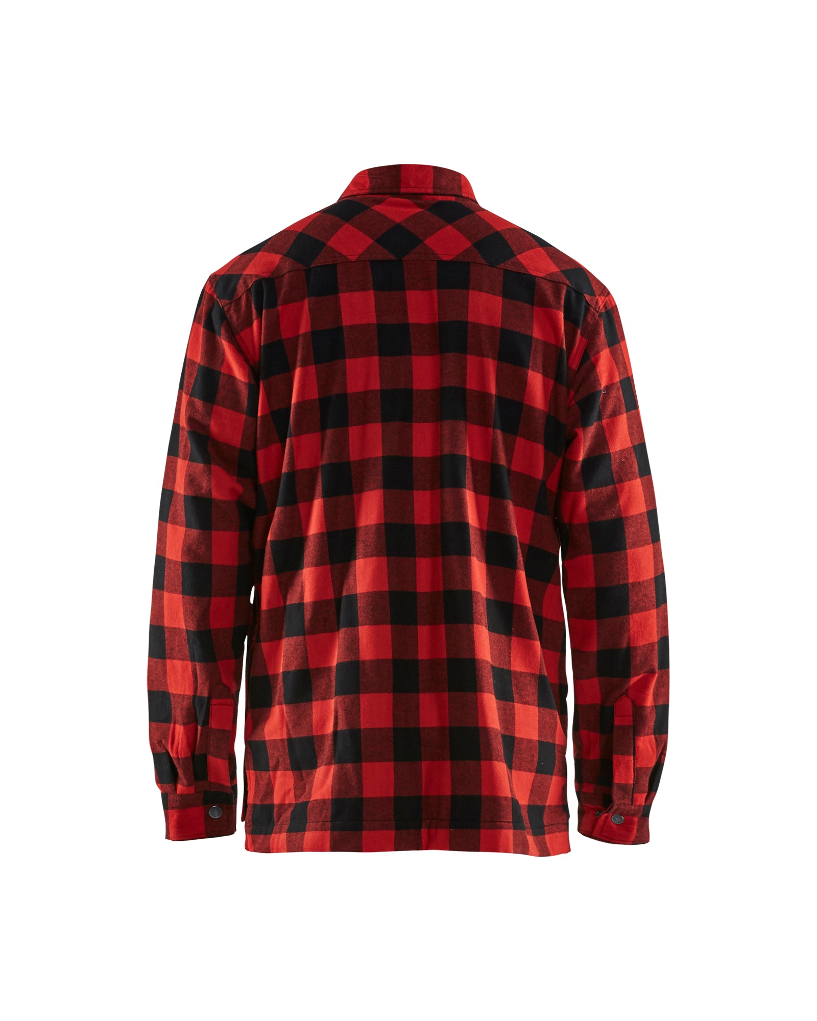 blaklader-flannel-veste-de-travail-rouge-matelass-e-hiver image 2