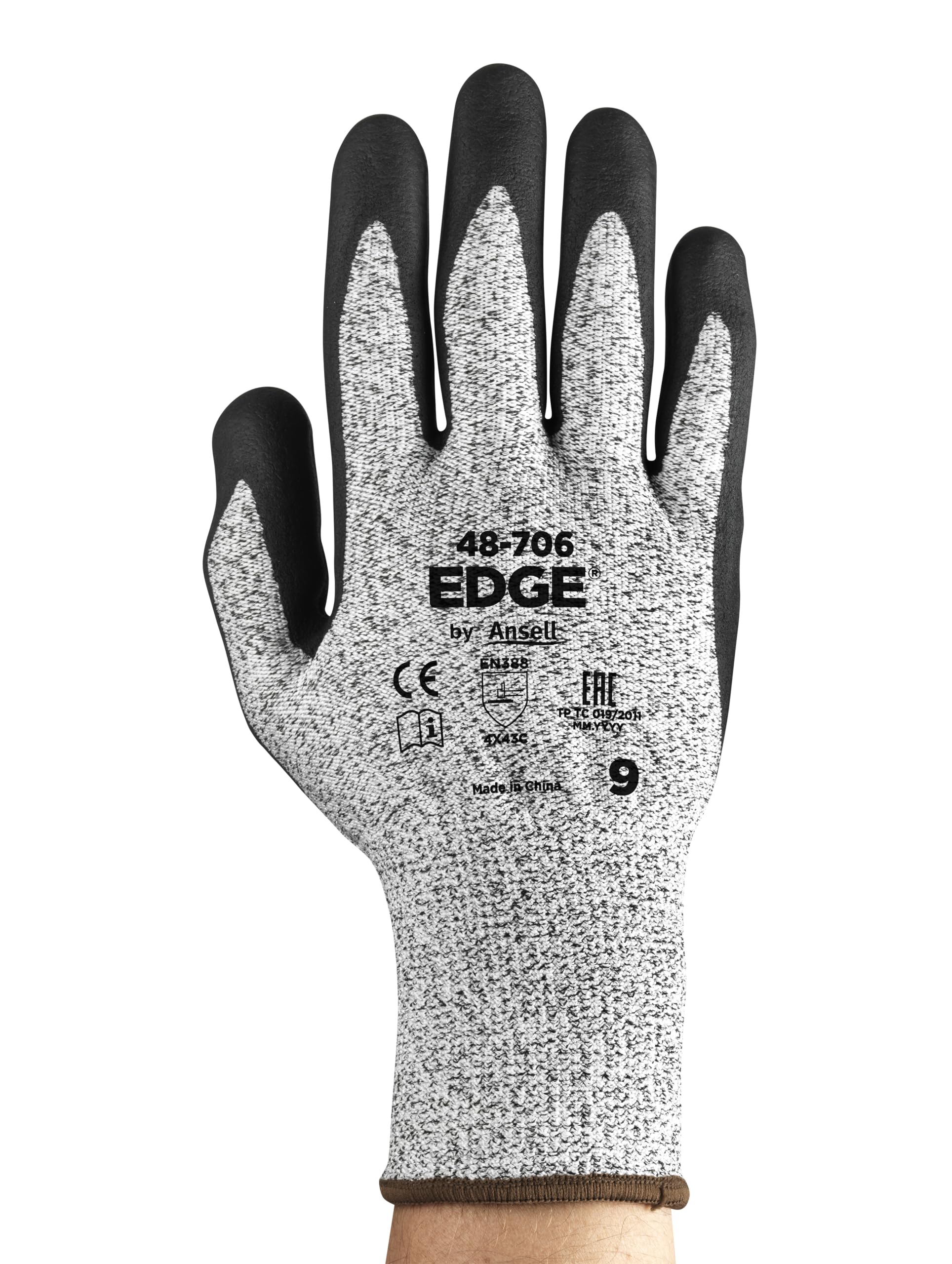 ansell-edge-48-706-gants-anti-coupure-noir-taille-9-l image 2