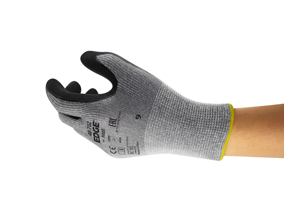 ansell-edge-48-702-gants-anti-coupure-noir-taille-9 image 1