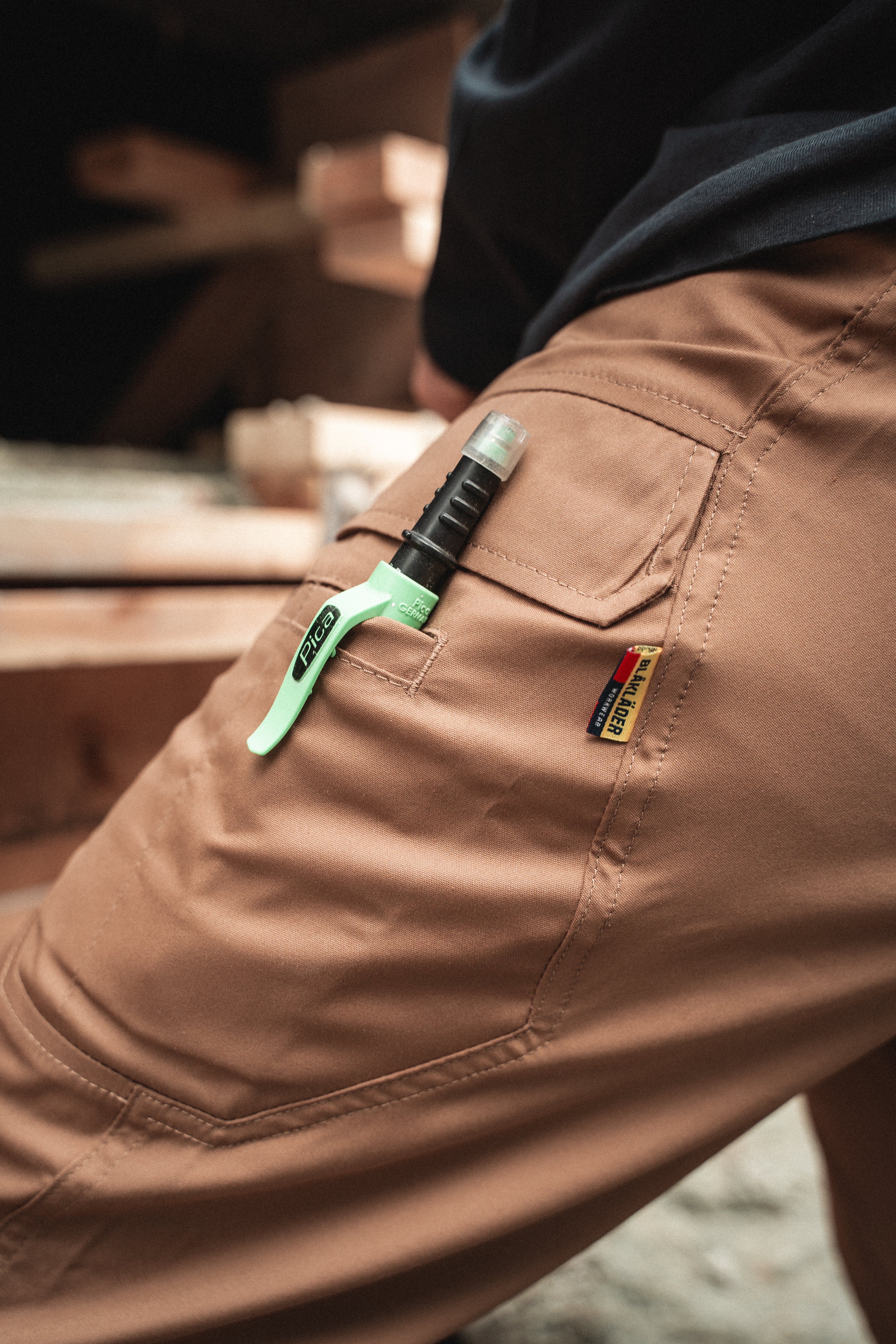 blaklader-ether-lite-pantalon-travail-nougat-stretch-l-ger image 6