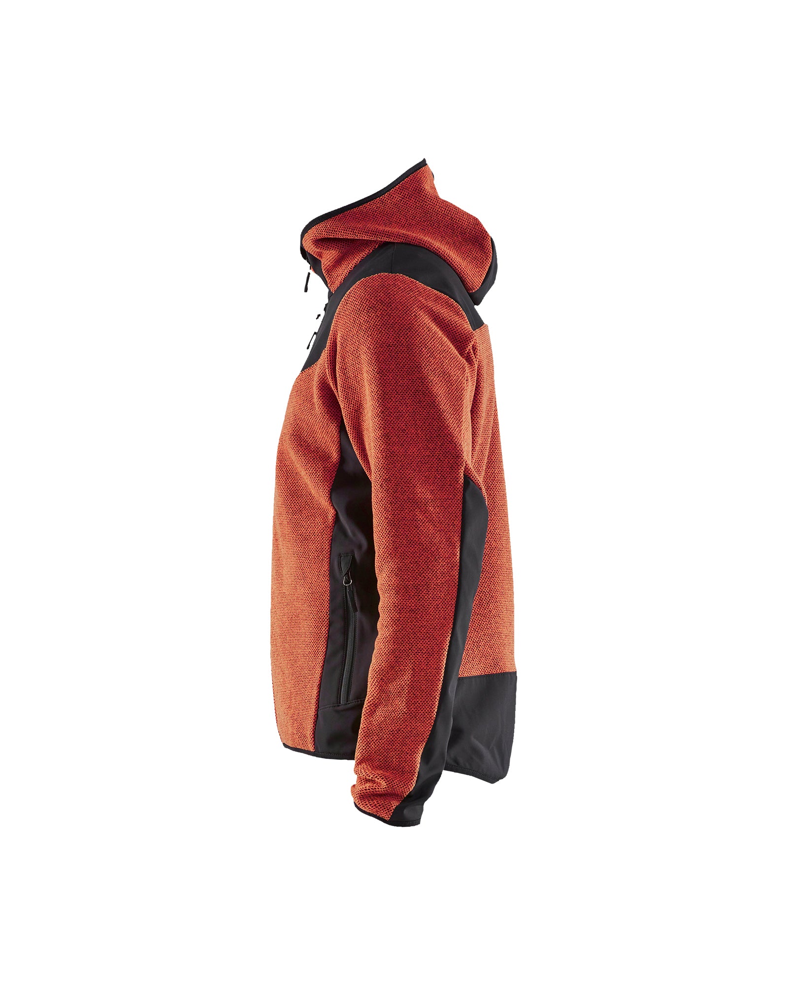 bl-kl-der-veste-polaire-tricot-e-rouge-noir-capuche-homme image 4