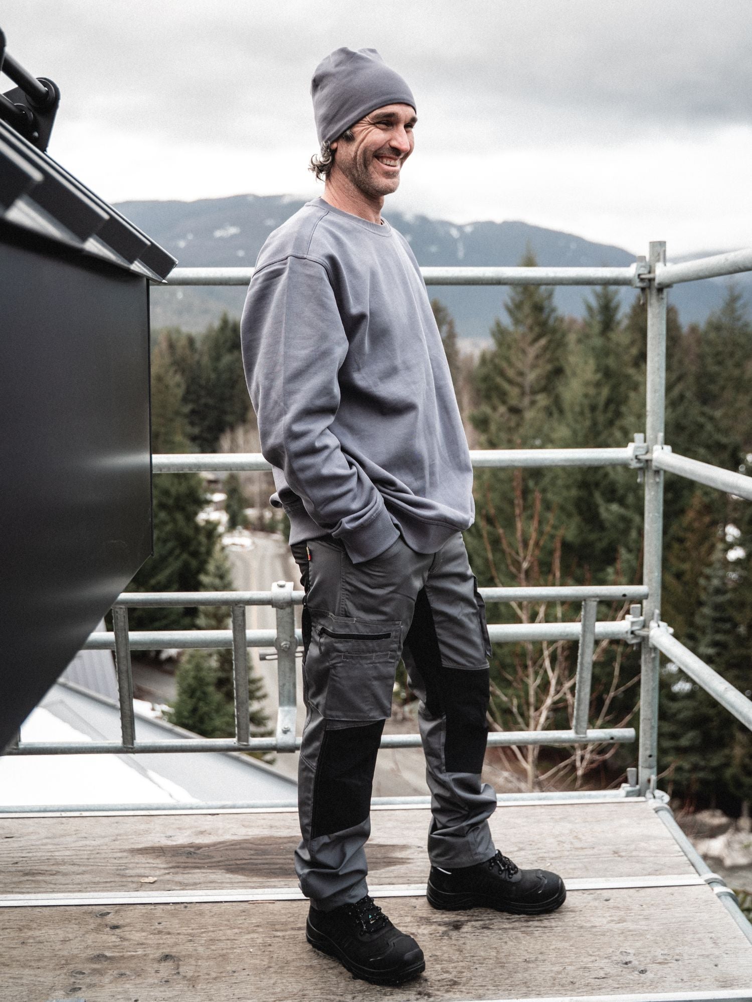 blaklader-stratus-lite-pantalon-travail-stretch-olive-homme image 6