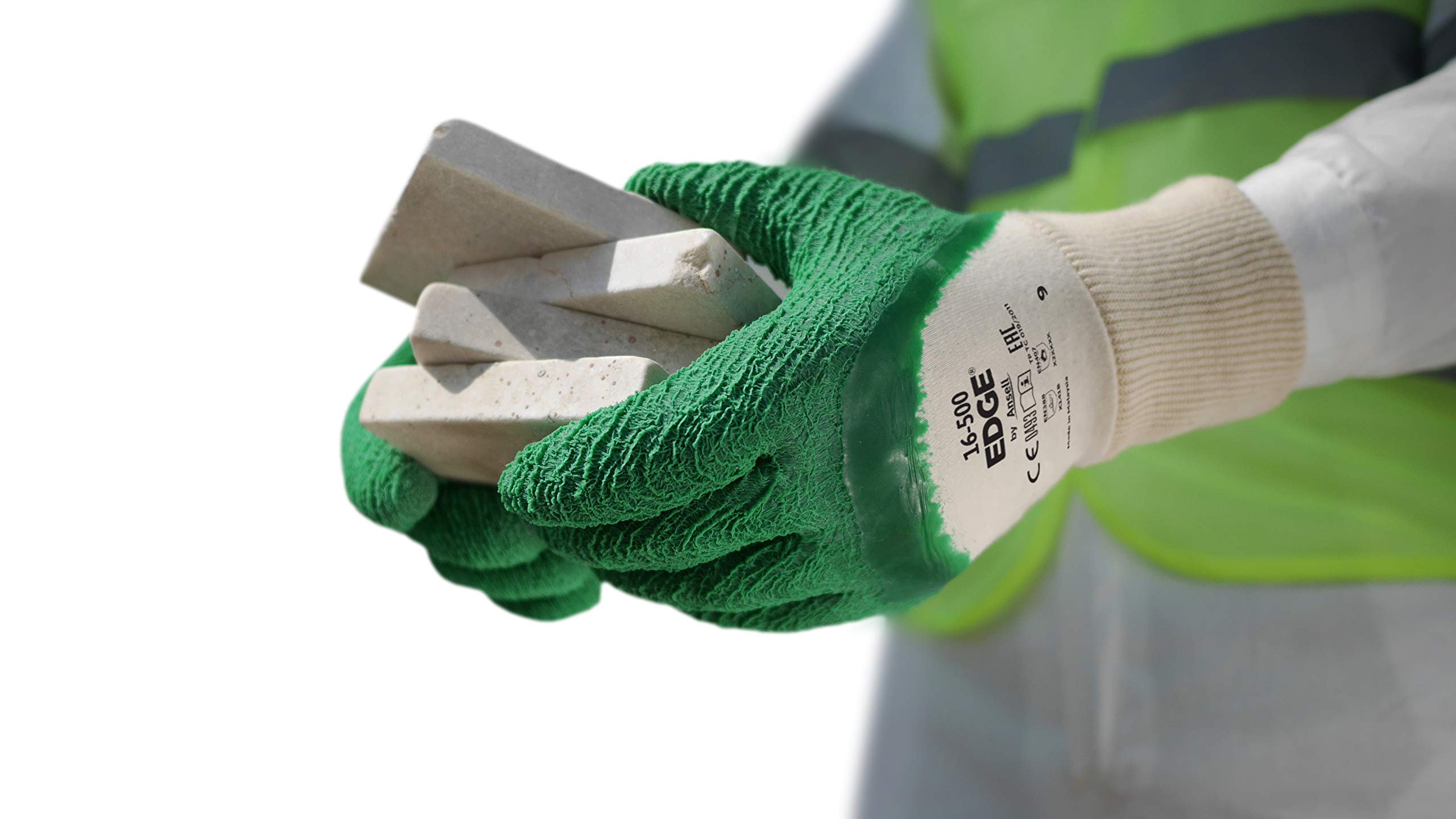 ansell-edge-16-500-gants-de-travail-vert-s-lot-12-adh-rence image 3