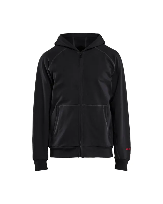 blaklader-flame-resistant-full-zip-sweat-zipp-ignifuge-noir image 1