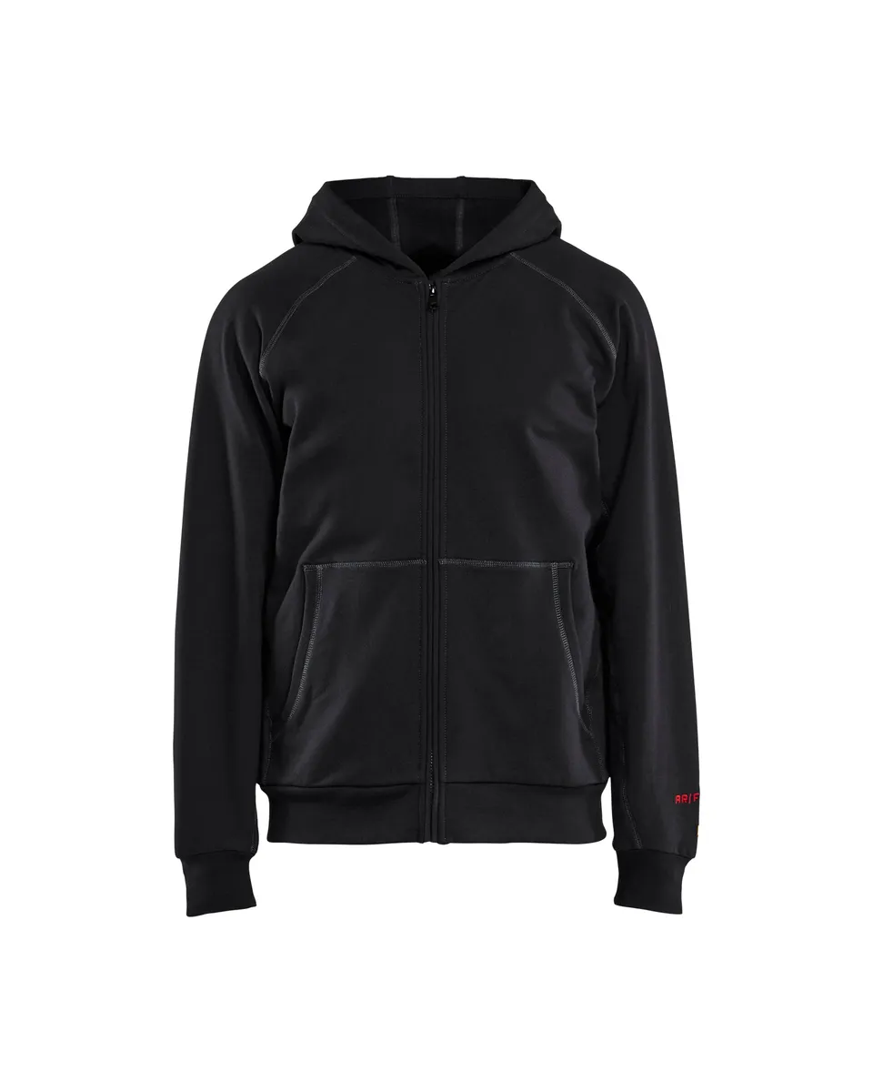 blaklader-flame-resistant-full-zip-sweat-zipp-ignifuge-noir image 1