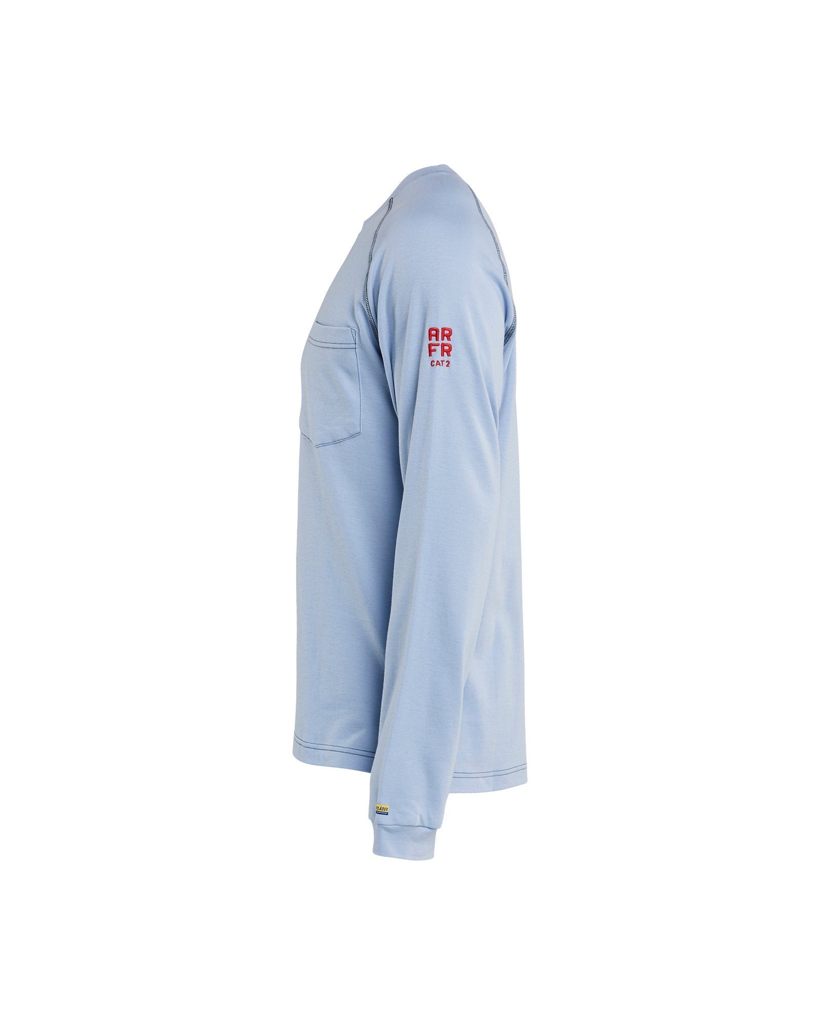 blaklader-t-shirts-flame-resistant-t-shirt-manches-longues-bleu-clair image 4