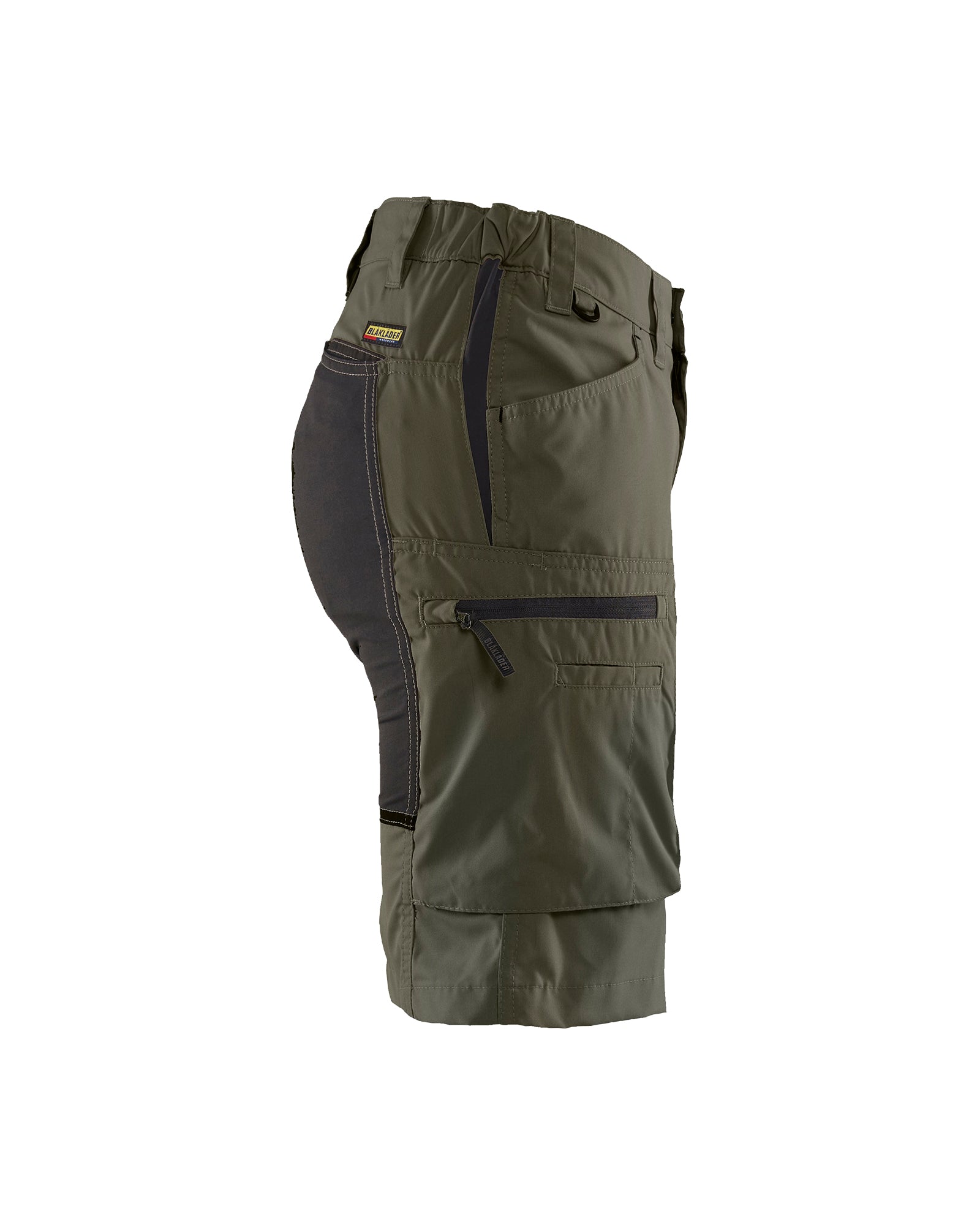blaklader-shorts-stratus-lite-short-femme-olive-stretch image 3