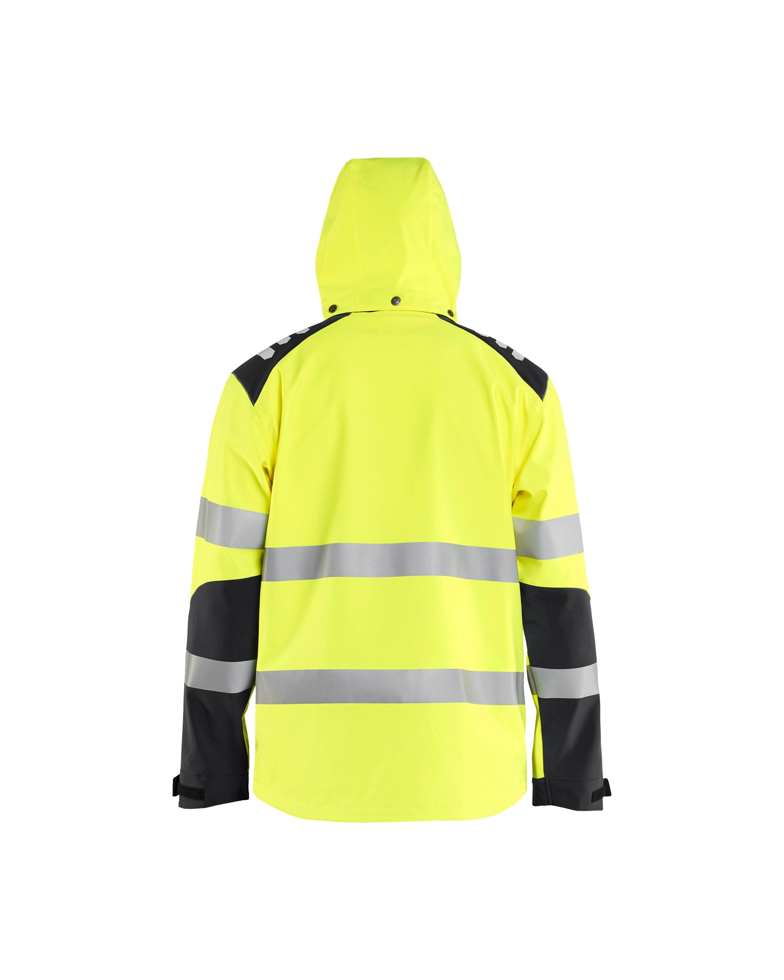 blaklader-softshell-veste-haute-visibilit-jaune-noir image 3