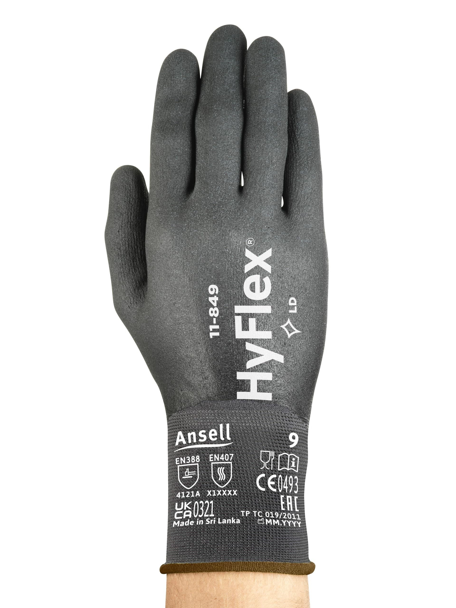 ansell-hyflex-11-849-gants-mousse-nitrile-noir-s image 2