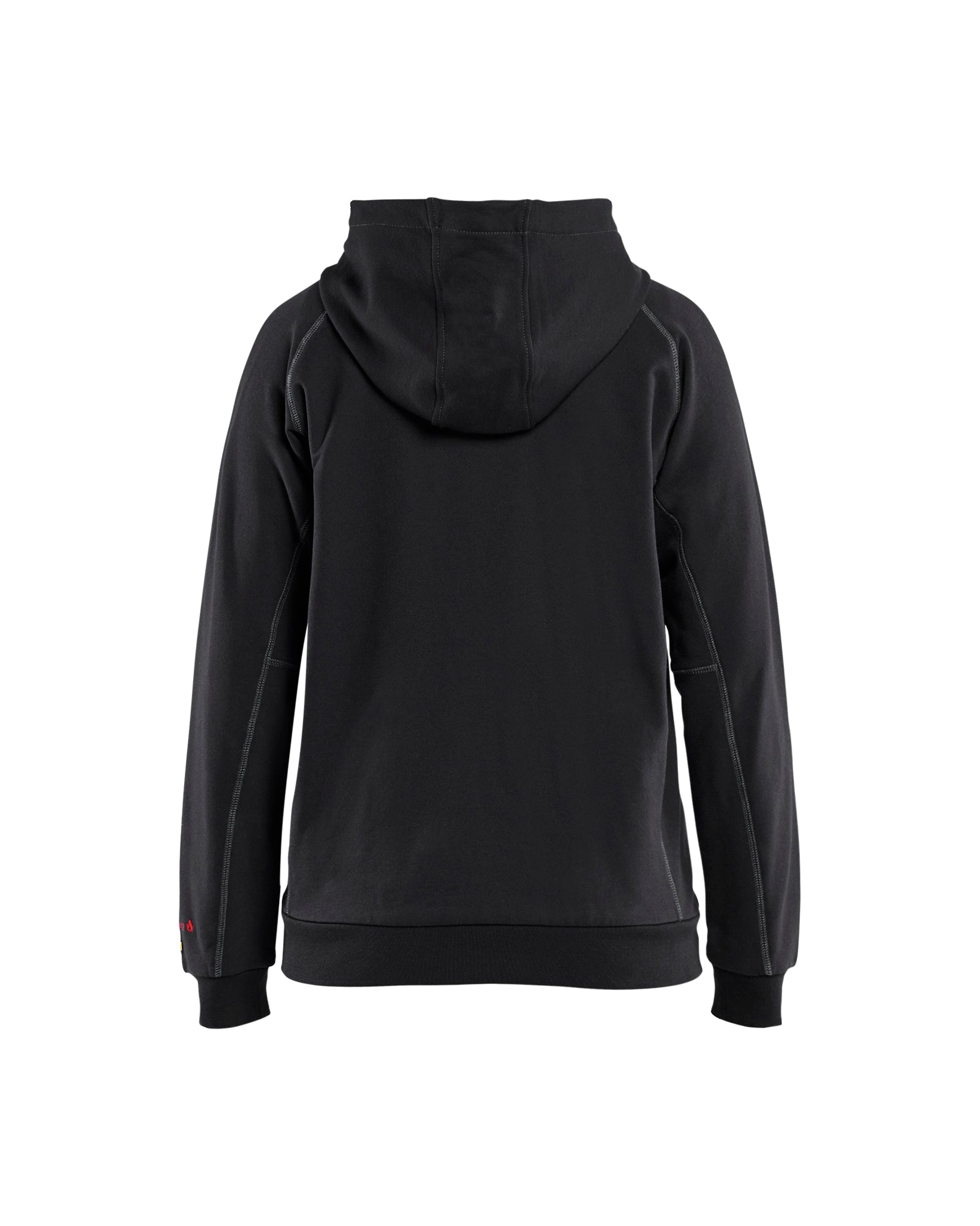 blaklader-hoodies-sweat-capuche-zipp-femme-ignifug-noir image 2
