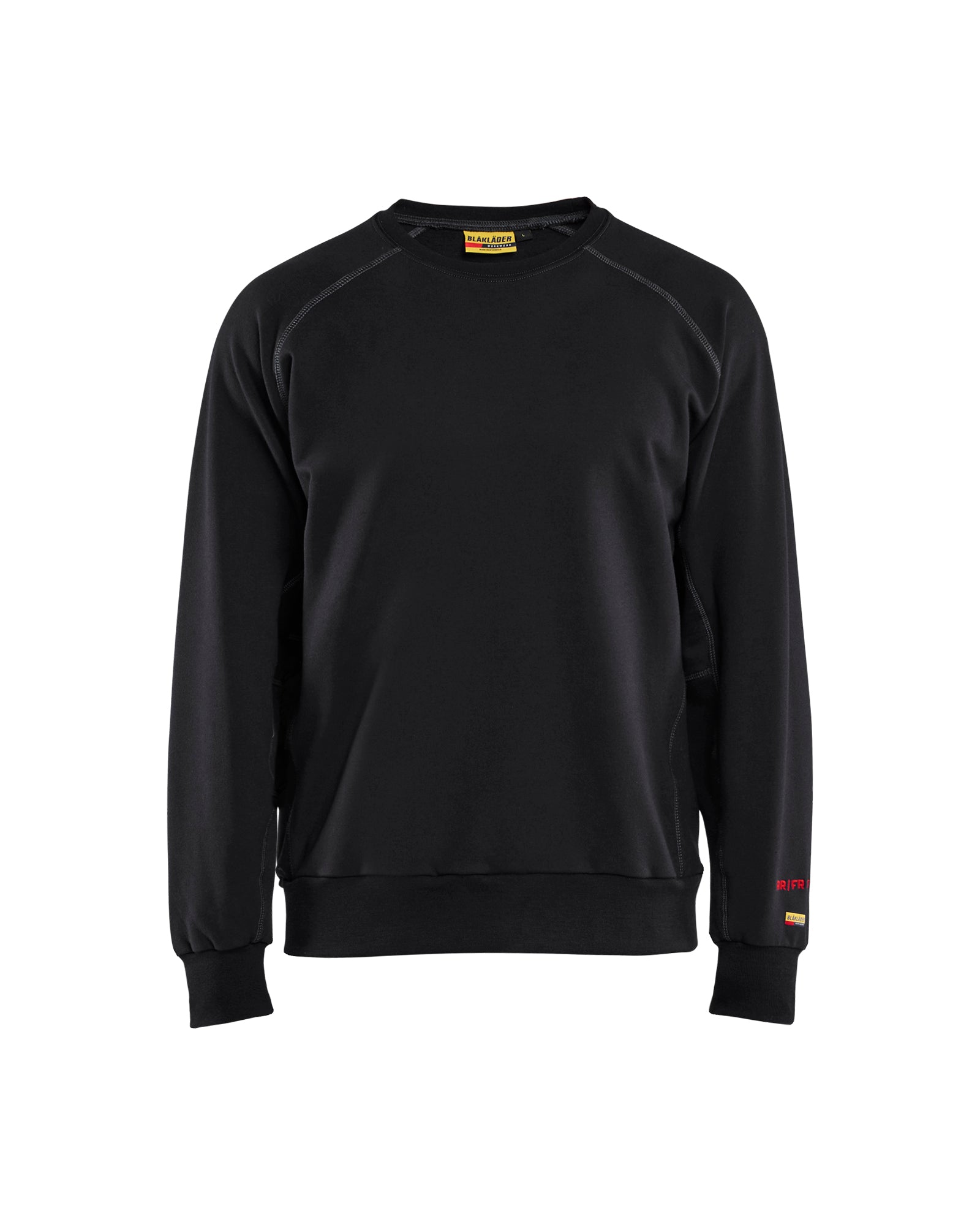 blaklader-sweat-col-rond-ignifug-noir image 1