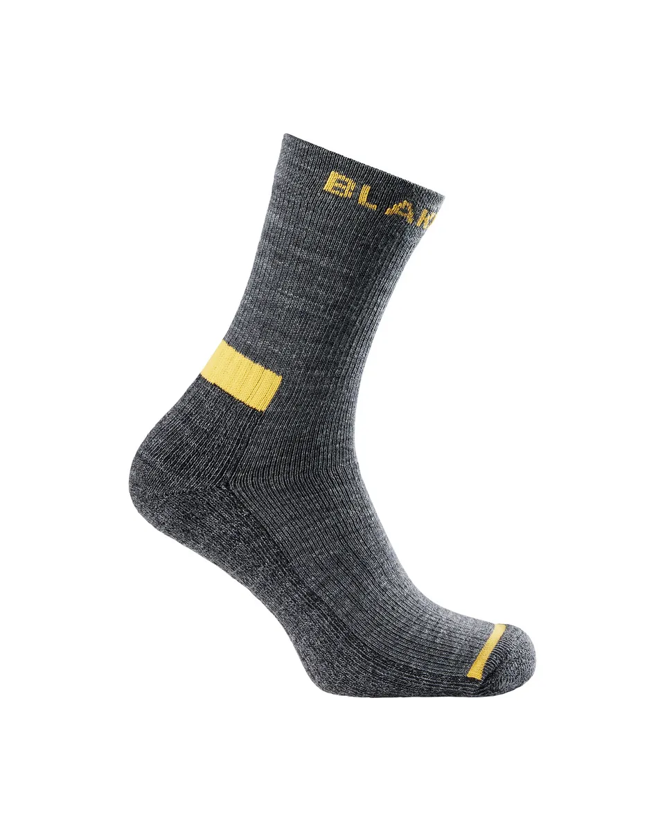 blaklader-wool-chaussettes-laine-noires-10-12 image 1