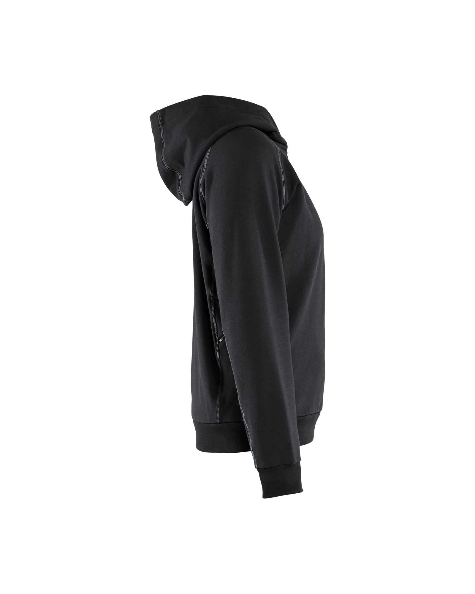 blaklader-women-s-flame-resistant-hoodie-sweat-femme-noir-cat-2 image 3