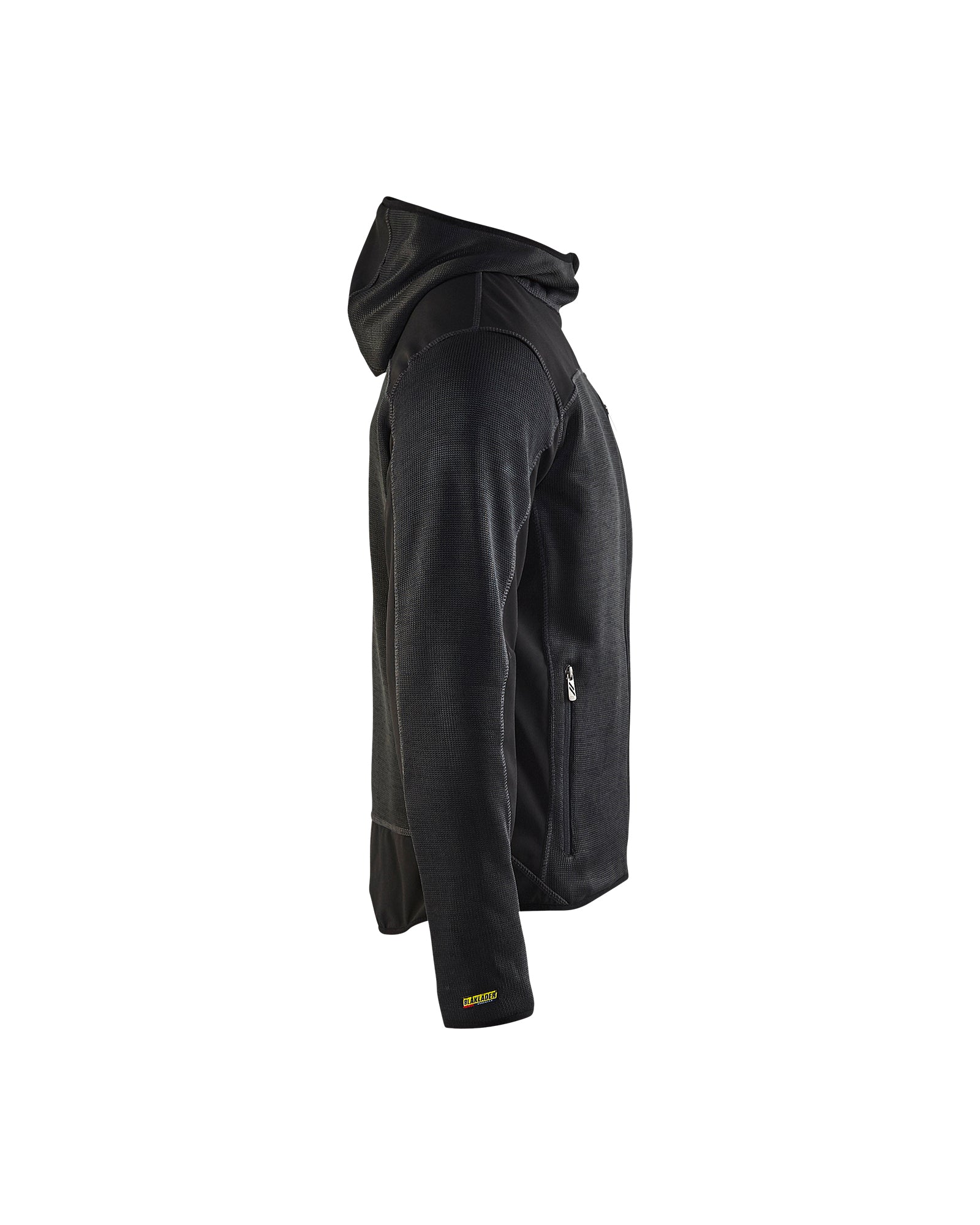 blaklader-knitted-veste-travail-homme-gris-fonc-noir image 3