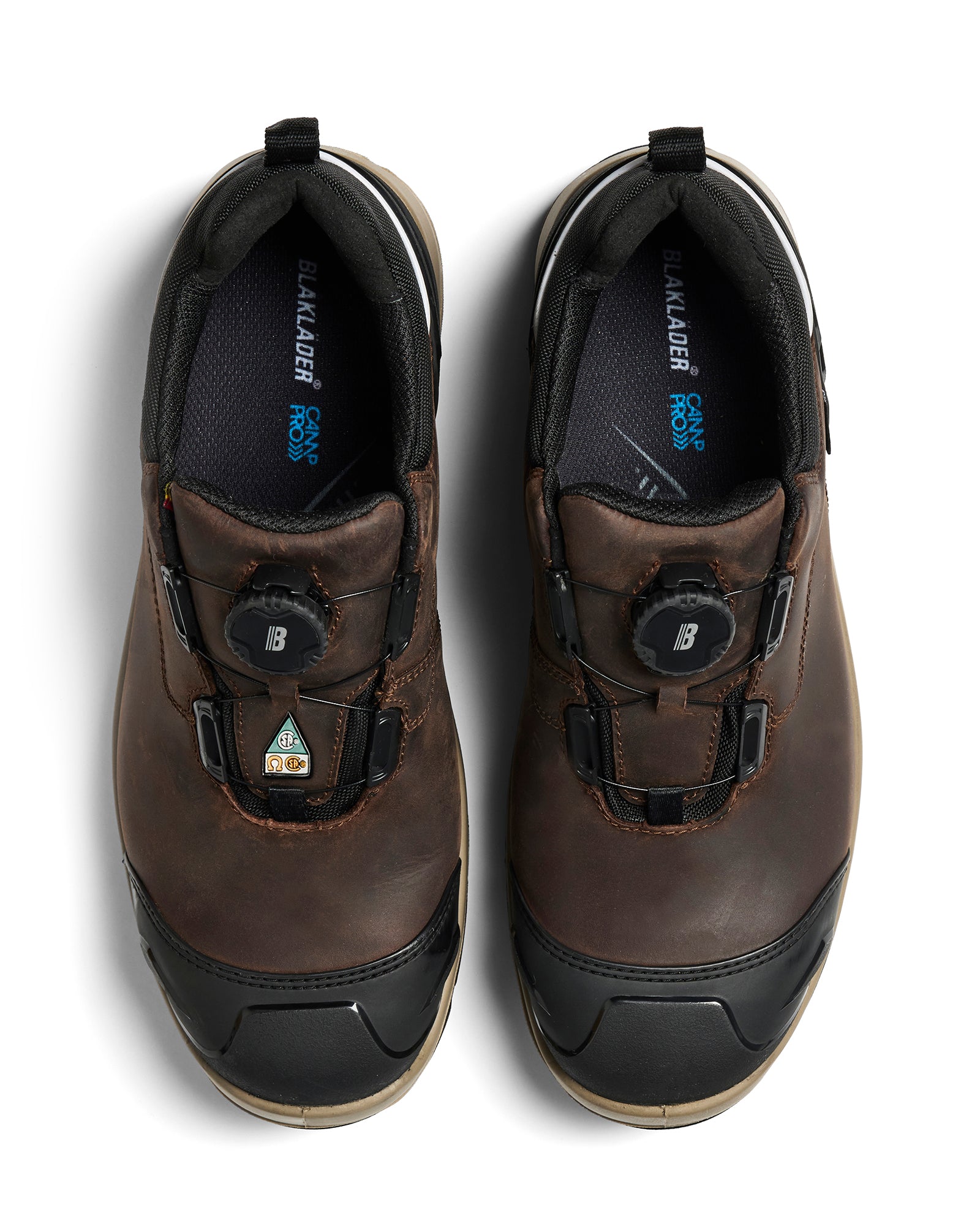 blaklader-elite-chaussure-de-s-curit-marron-noir-cuir image 3