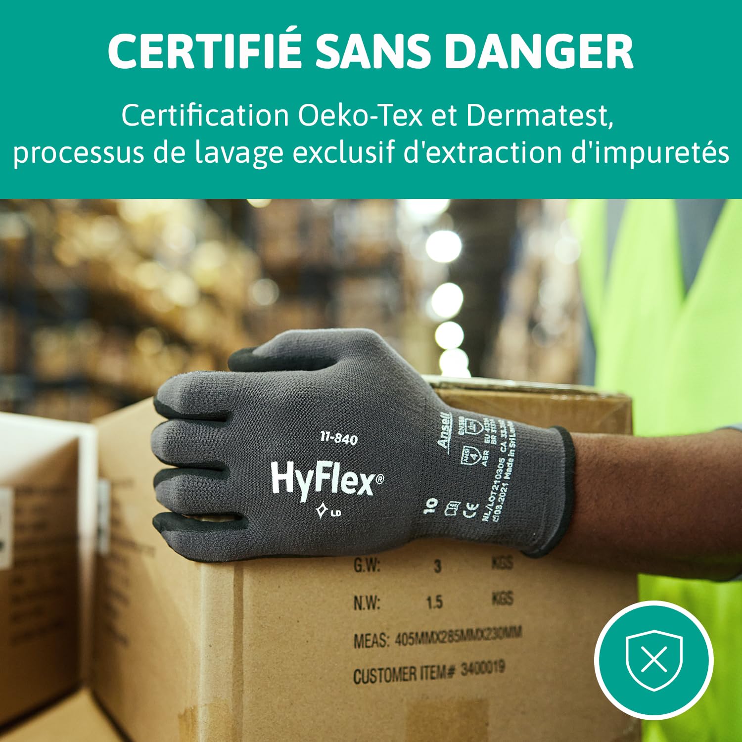 ansell-hyflex-11-840-gants-nitrile-noir-xs-lot-12-paires image 8
