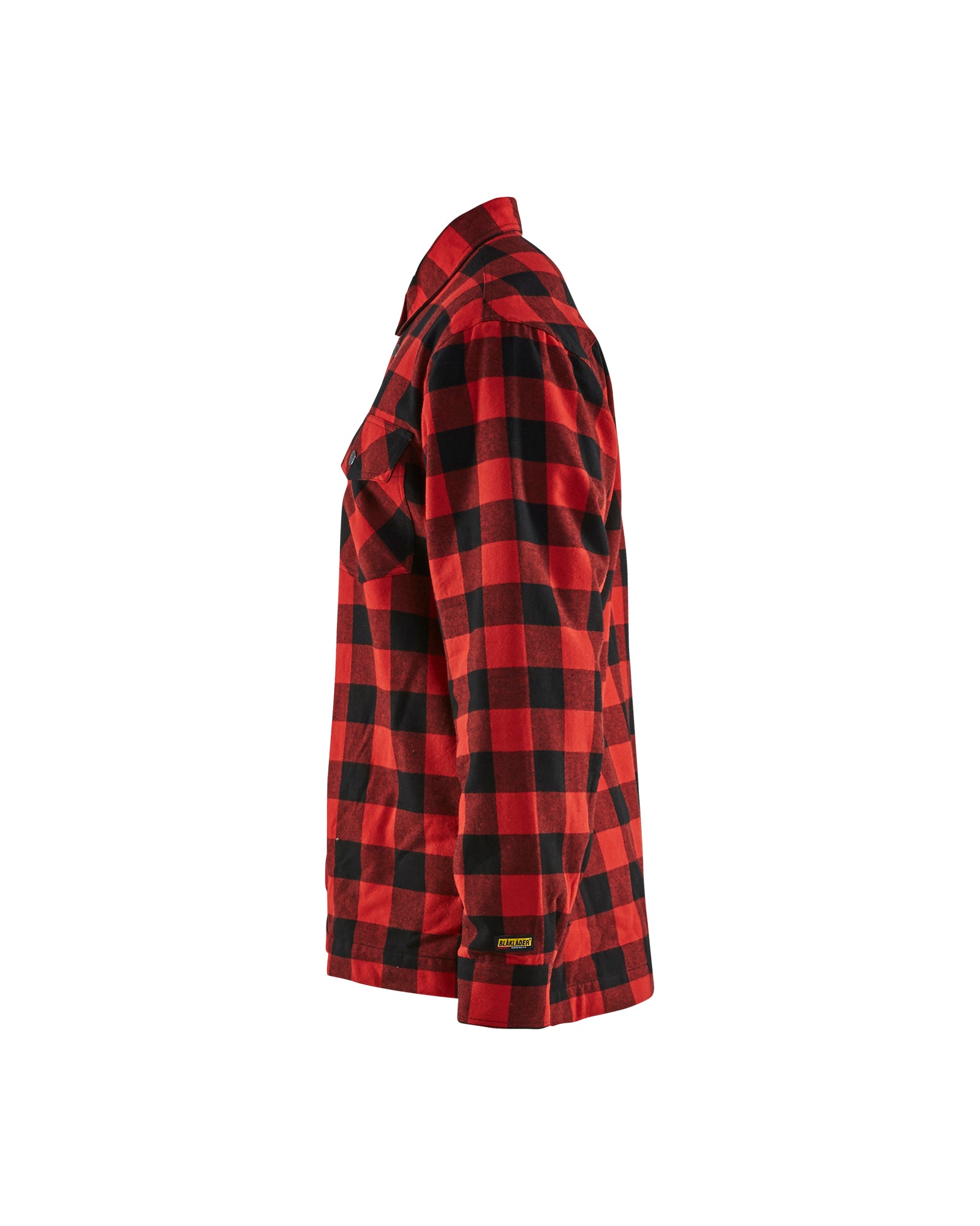 blaklader-flannel-veste-de-travail-rouge-matelass-e-hiver image 4