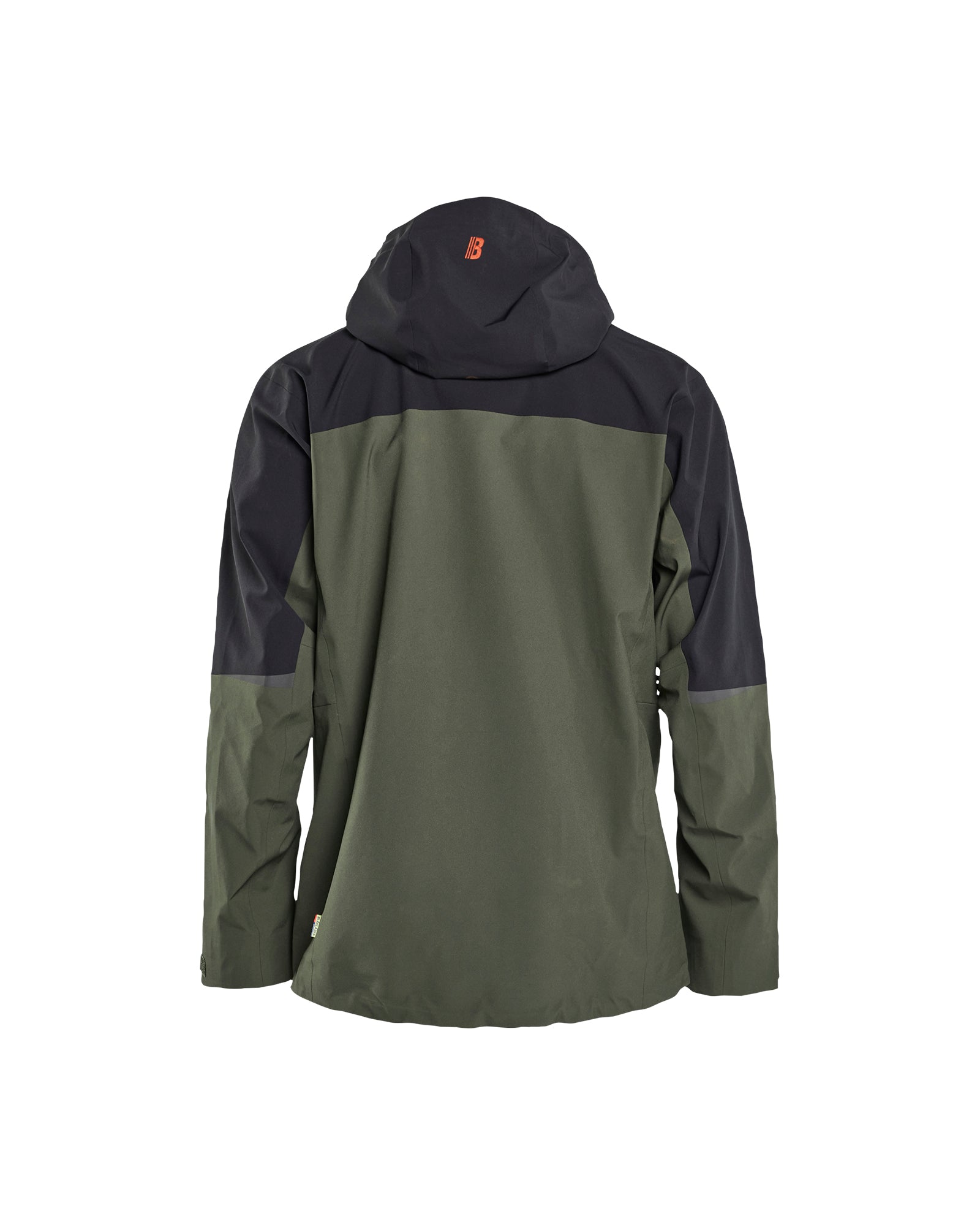 blaklader-cascade-veste-coque-3-couches-vert-rouille image 2