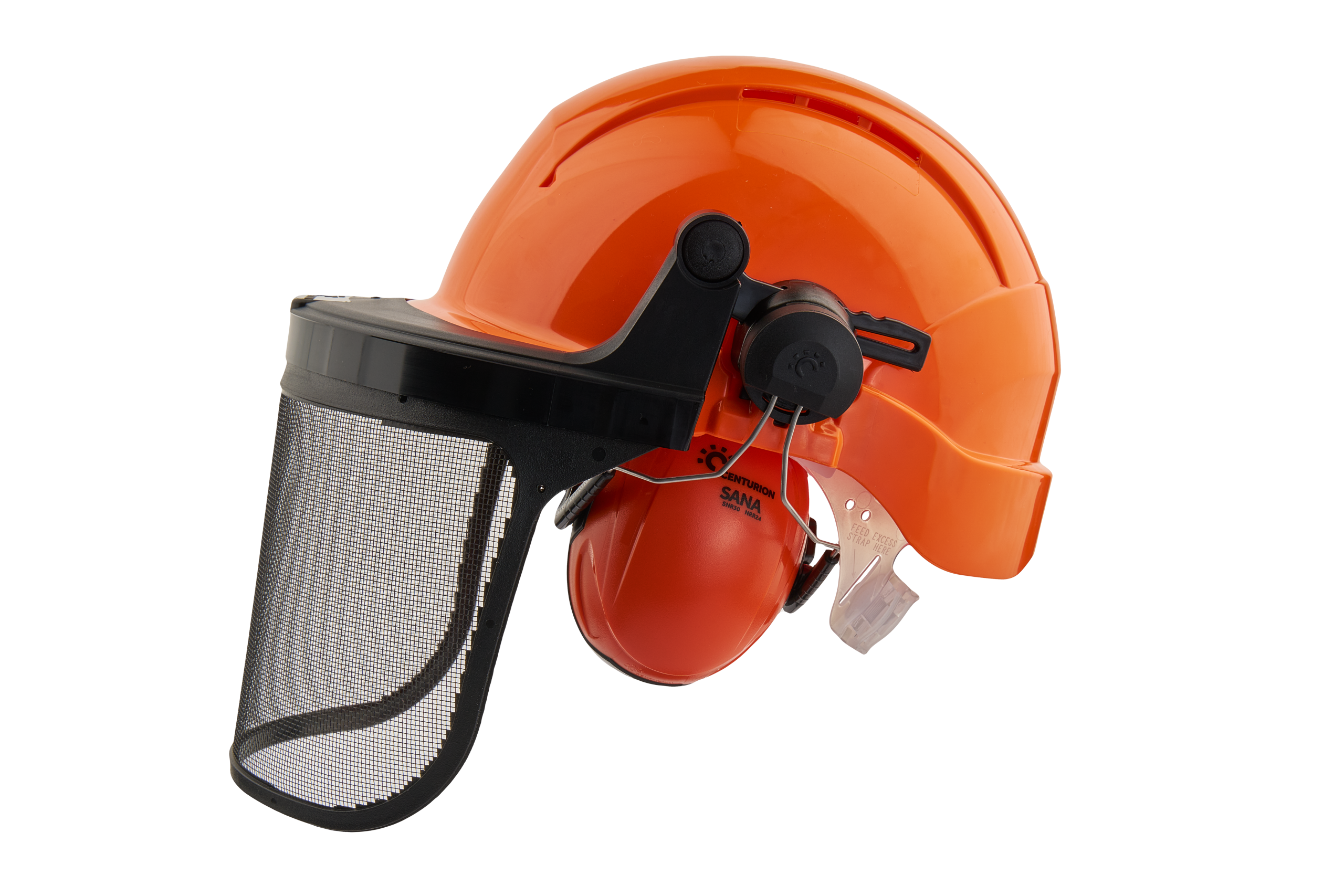 centurion-concept-kit-forestier-casque-visi-re-grillag-e-orange image 6
