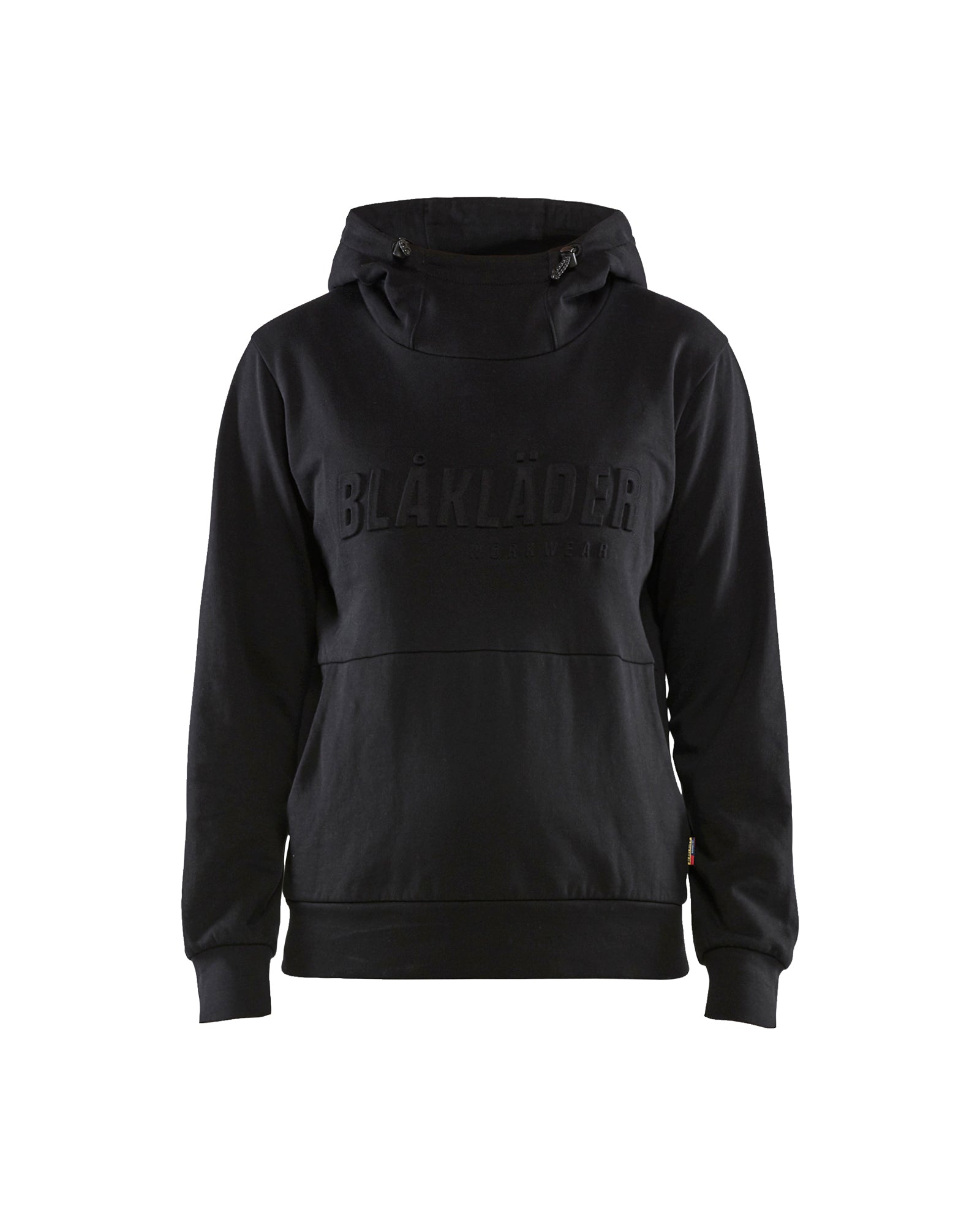 blaklader-3d-sweat-capuche-femme-noir-coton-pais image 1