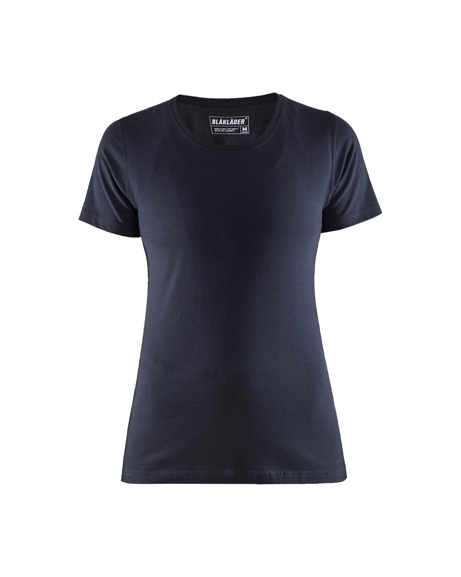 blaklader-blanks-t-shirt-femme-bleu-marine-coton image 1