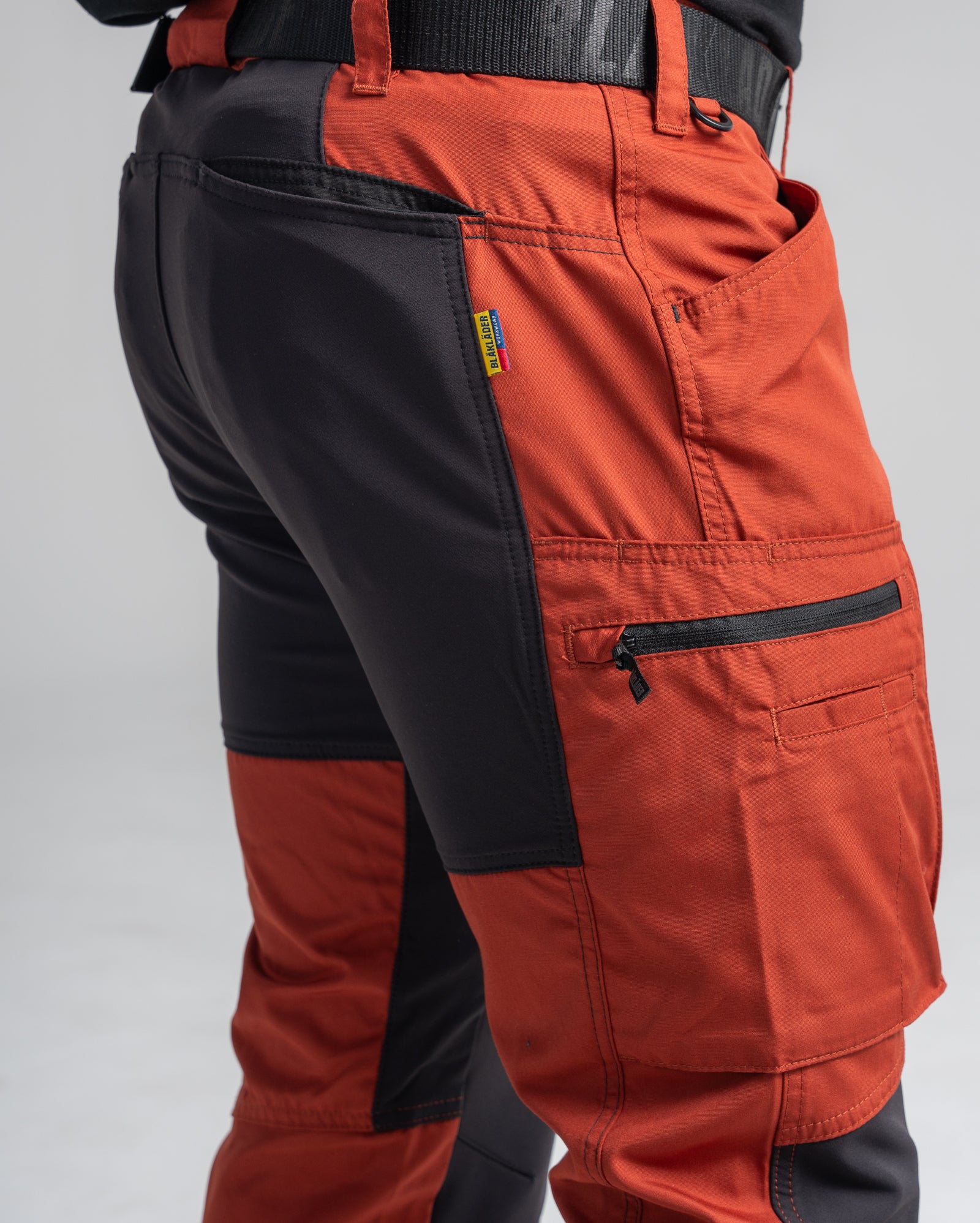 blaklader-stratus-lite-pantalon-service-stretch-rouge-noir-l-ger image 6