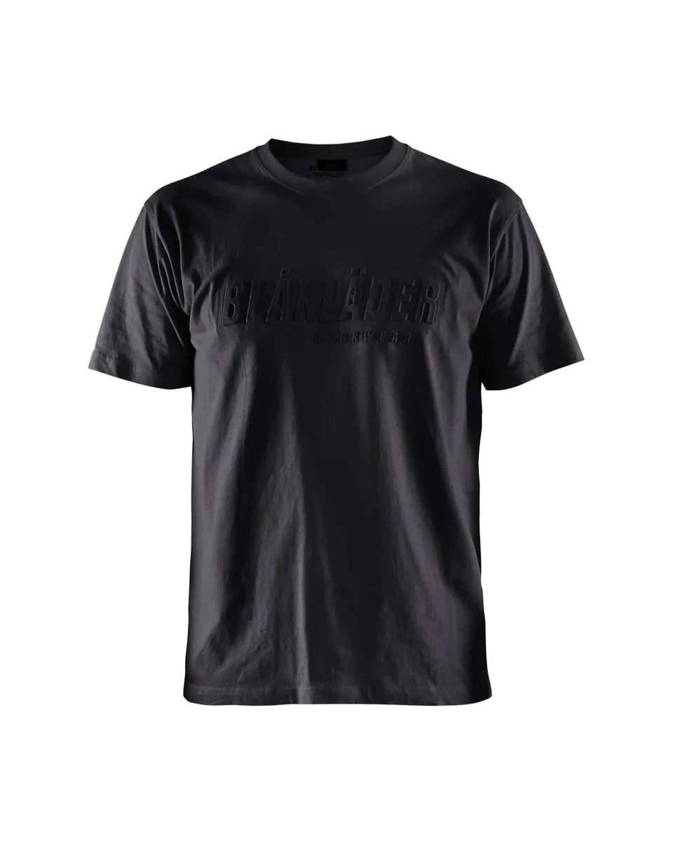 blaklader-3d-t-shirt-tee-shirt-coton-noir-col-rond image 1