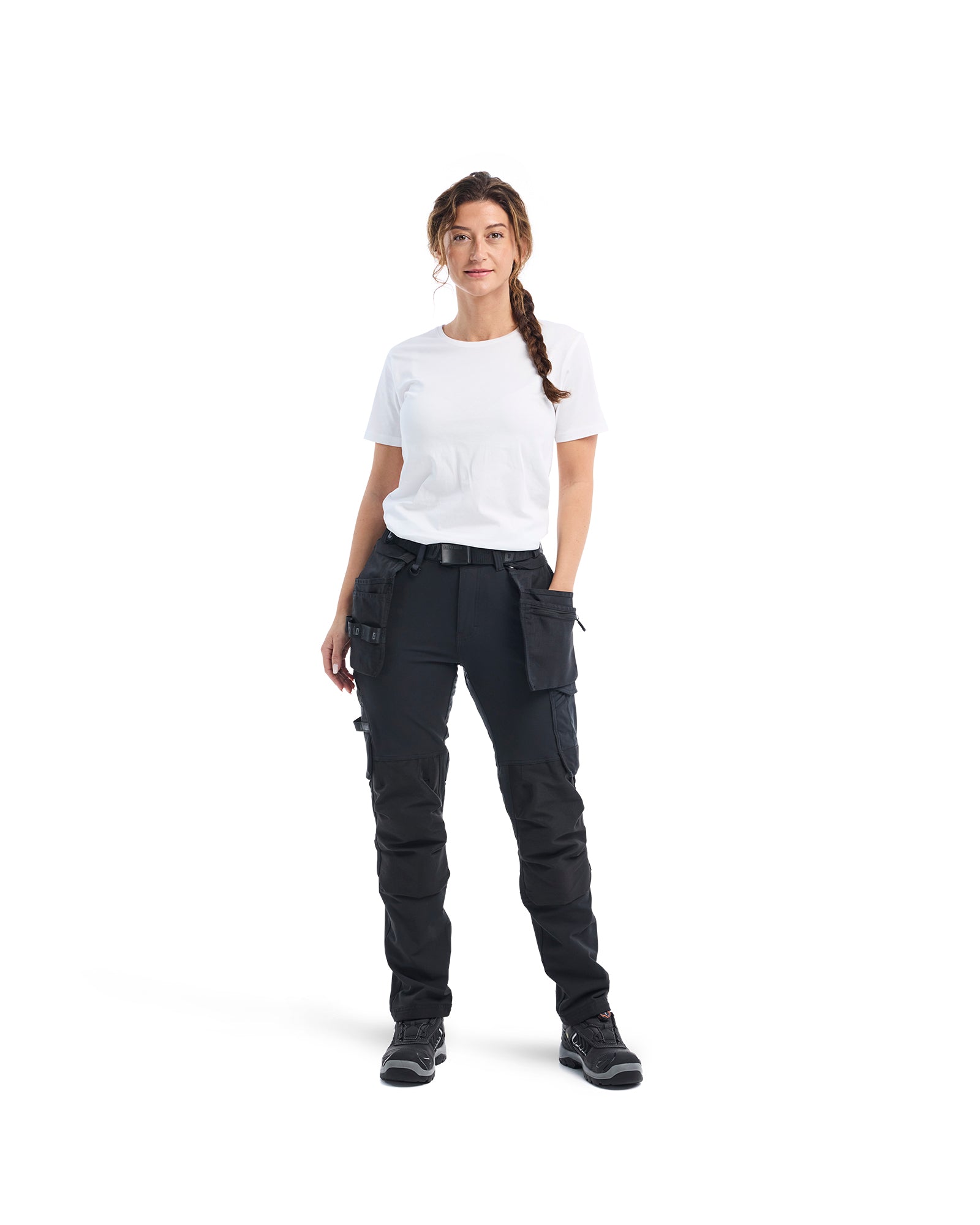 blaklader-blanks-t-shirt-travail-femme-blanc-coton image 5