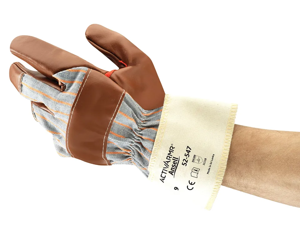 ansell-activarmr-52-547-gants-atelier-marron-taille-9-l image 1