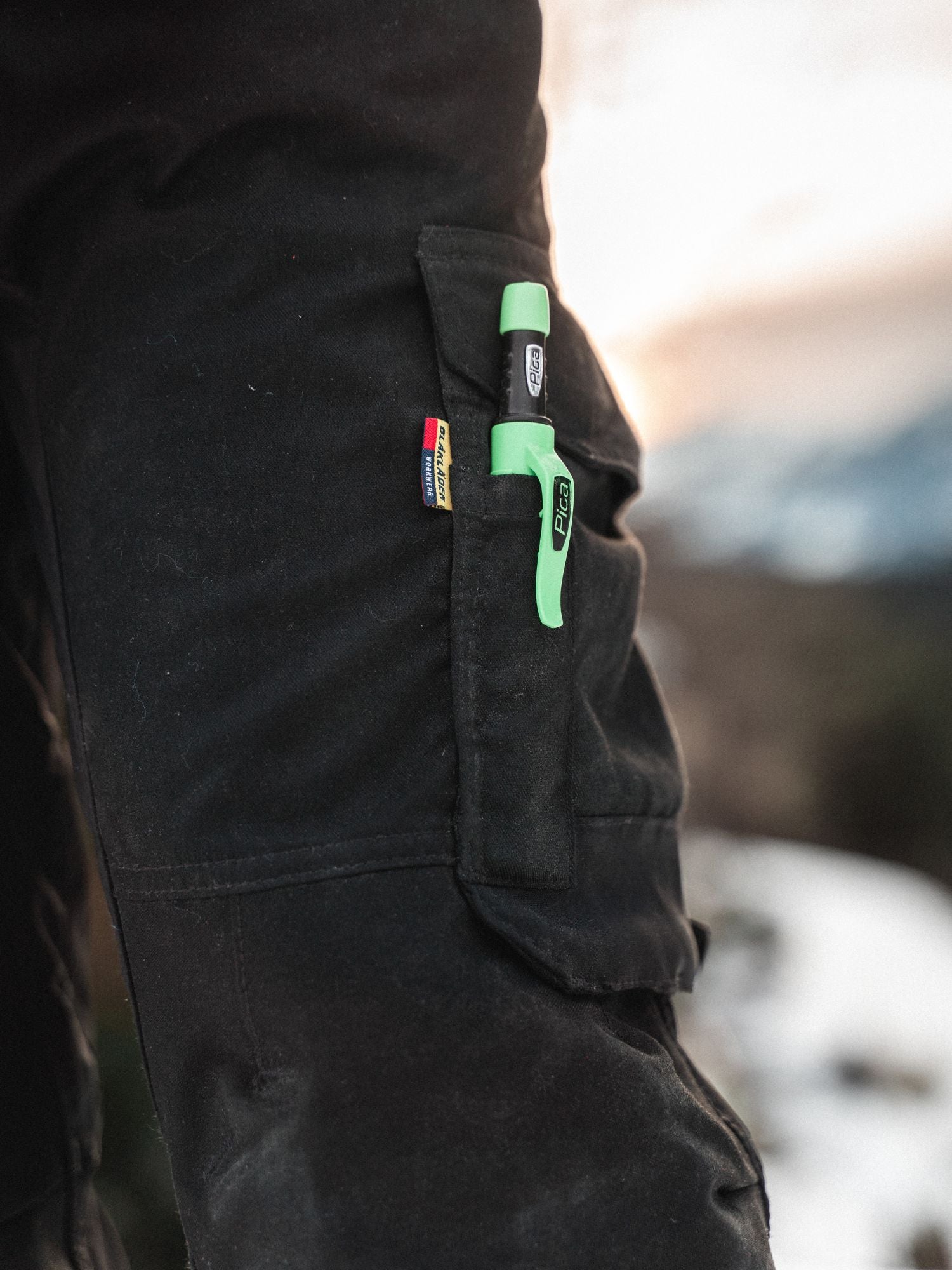 blaklader-caldera-pro-pantalon-travail-noir-stretch image 4