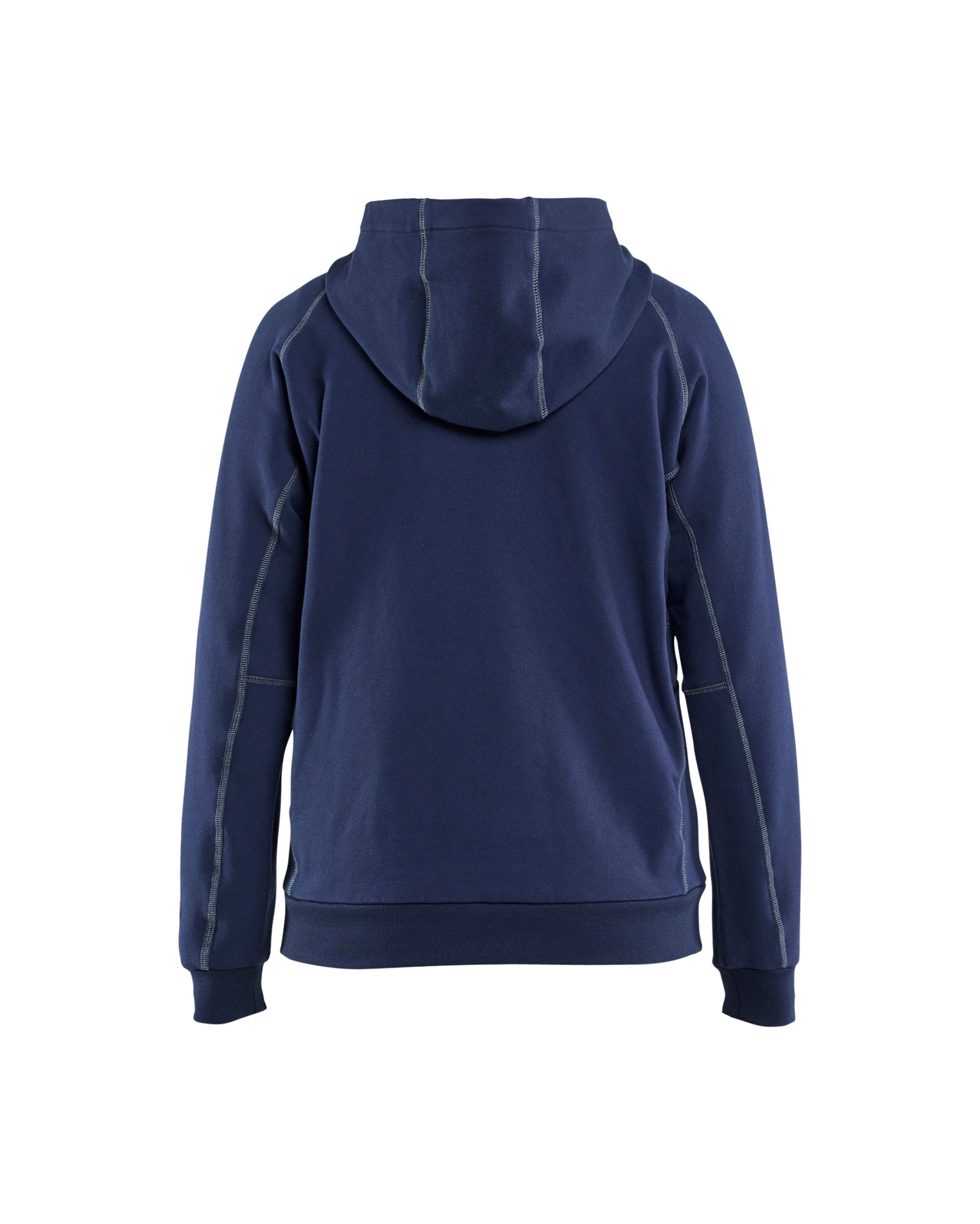 blaklader-hoodie-ignifug-femme-bleu-marine-poche-kangourou image 2