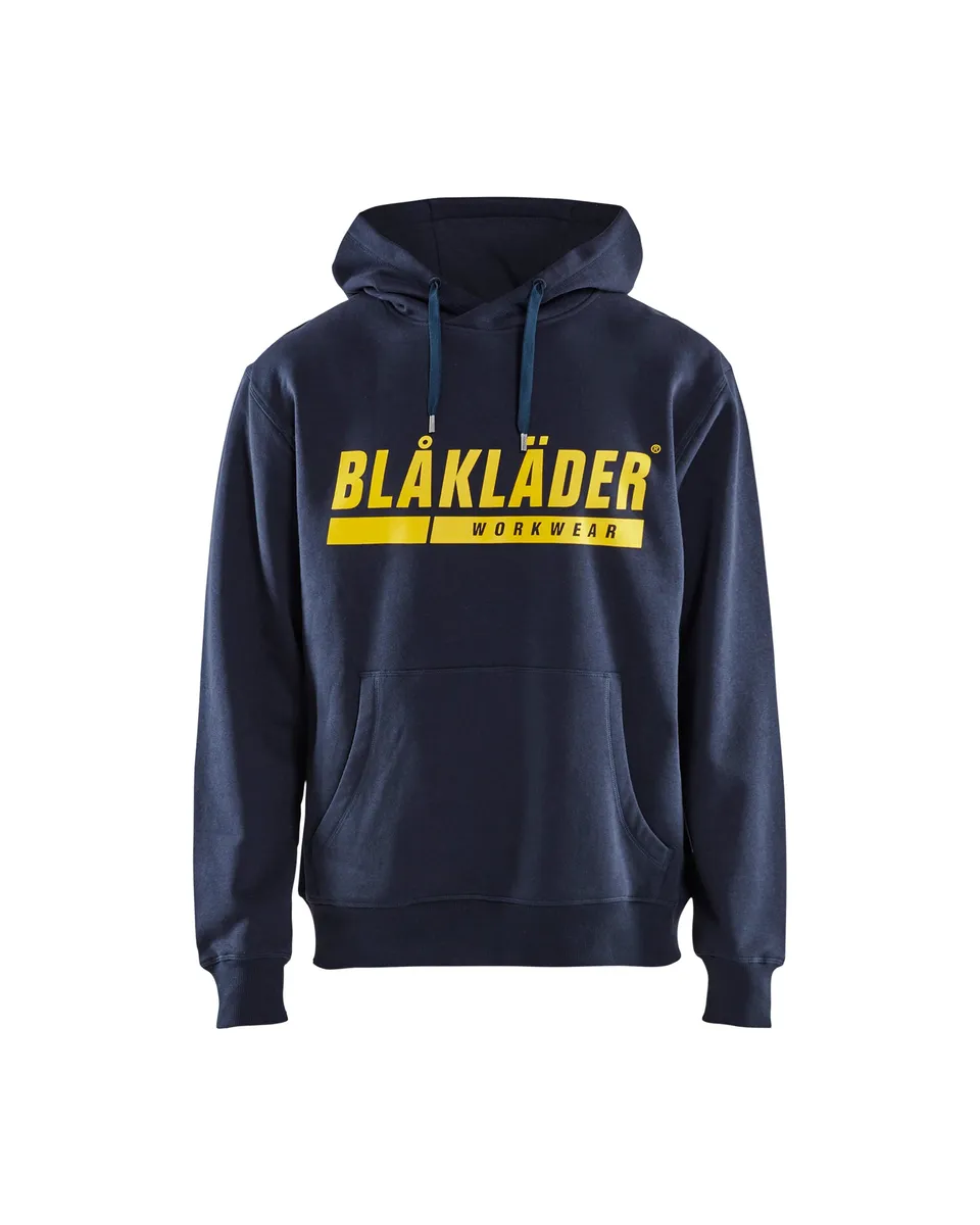 blaklader-hoodie-sweat-capuche-coton-bleu-marine image 1