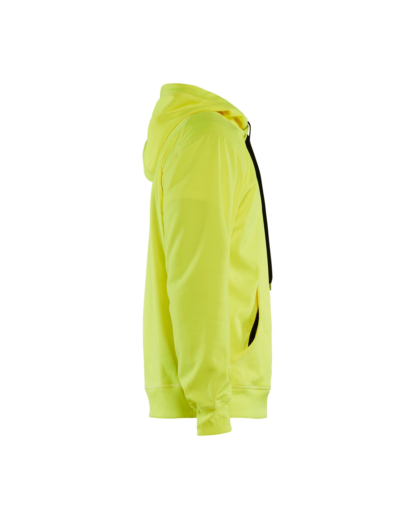 blaklader-hoodies-visibility-hoodie-jaune-coton-logo image 3