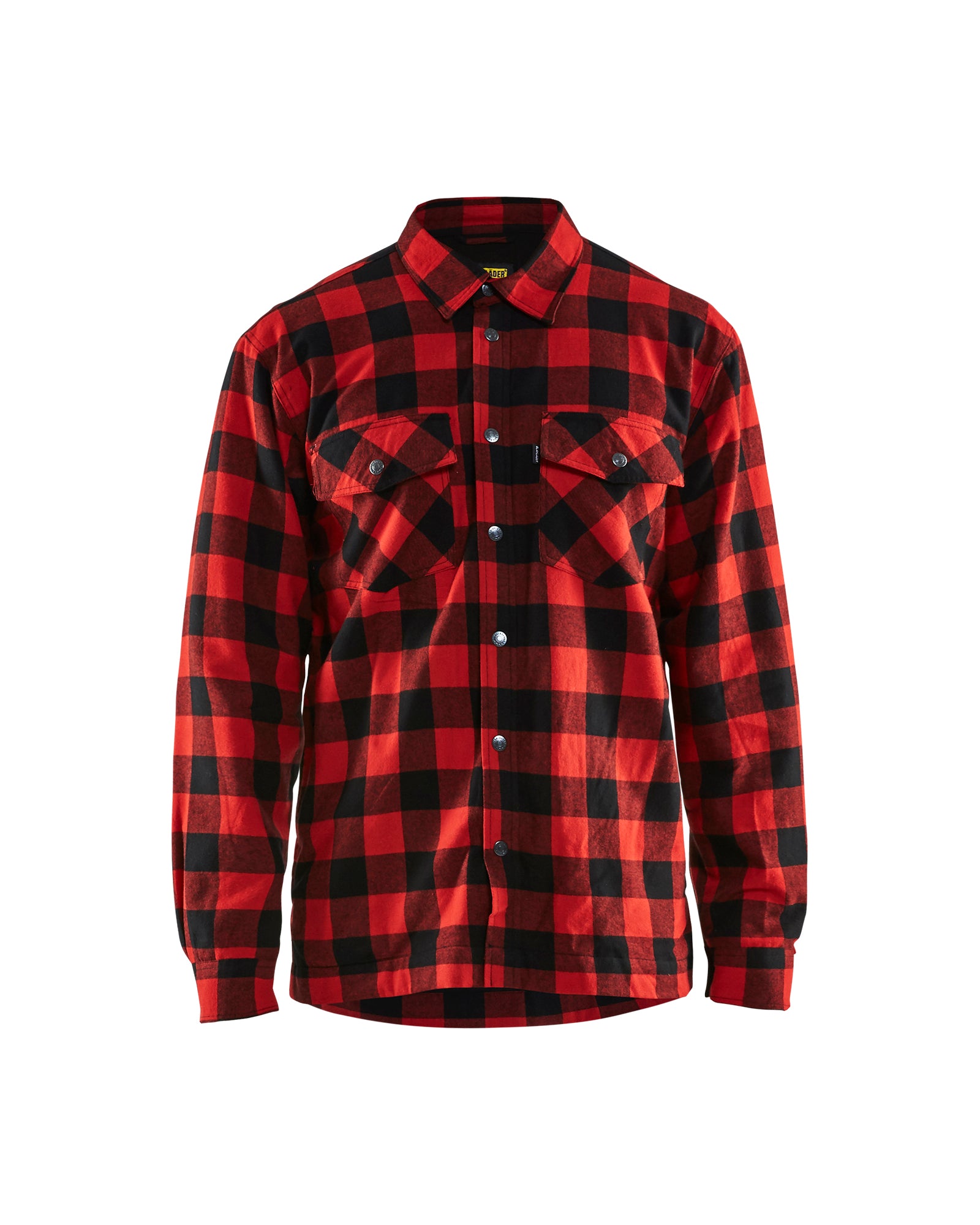 blaklader-flannel-veste-de-travail-rouge-matelass-e-hiver image 1