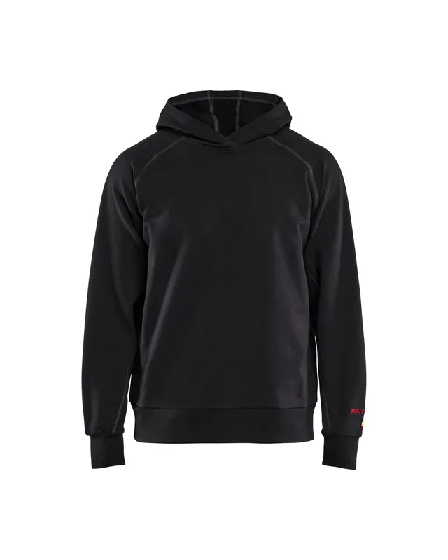 blaklader-flame-resistant-hoodie-sweat-capuche-ignifuge-noir image 1