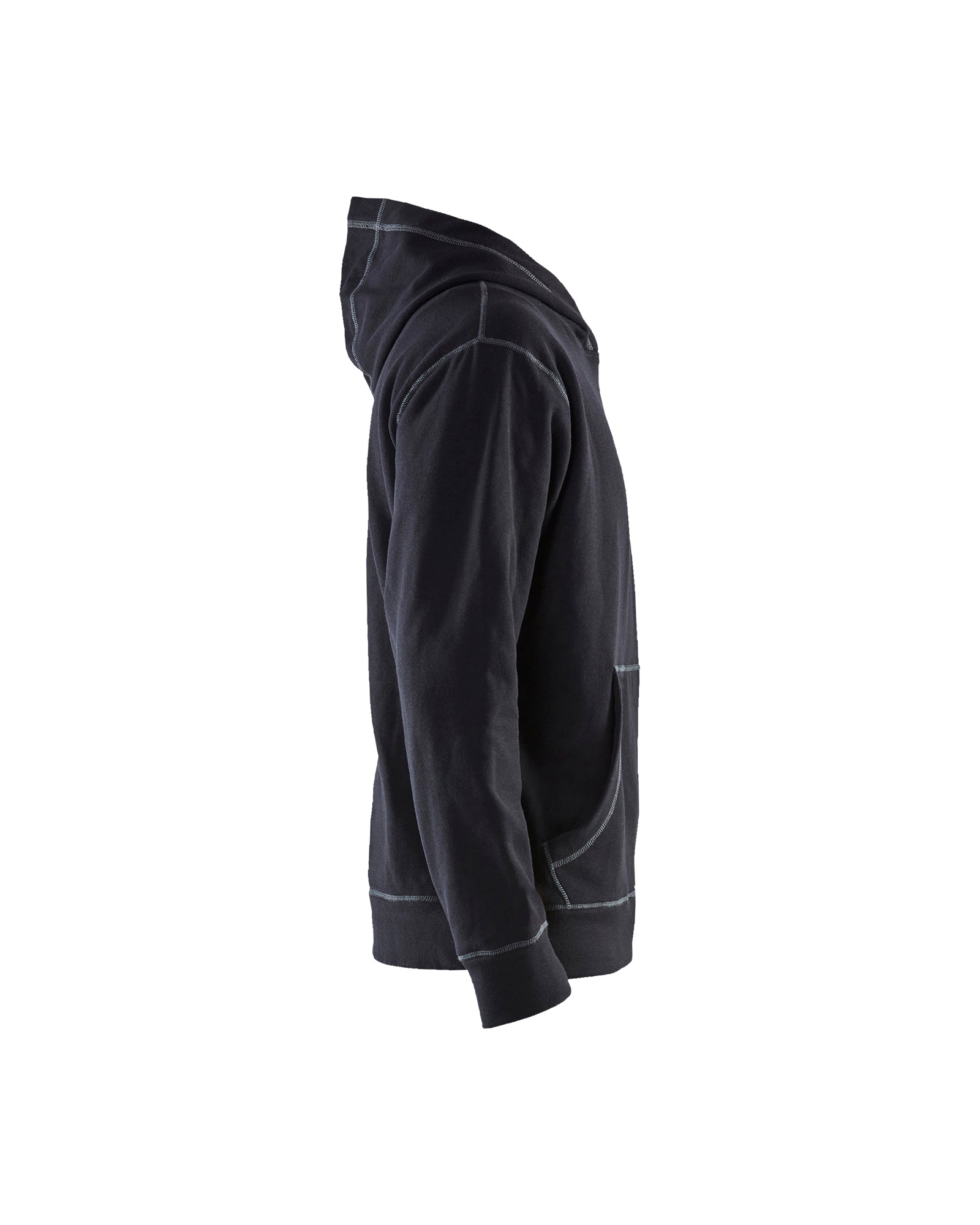 blaklader-flame-resistant-hoodie-sweat-bleu-marine-ignifug-cat-2 image 3
